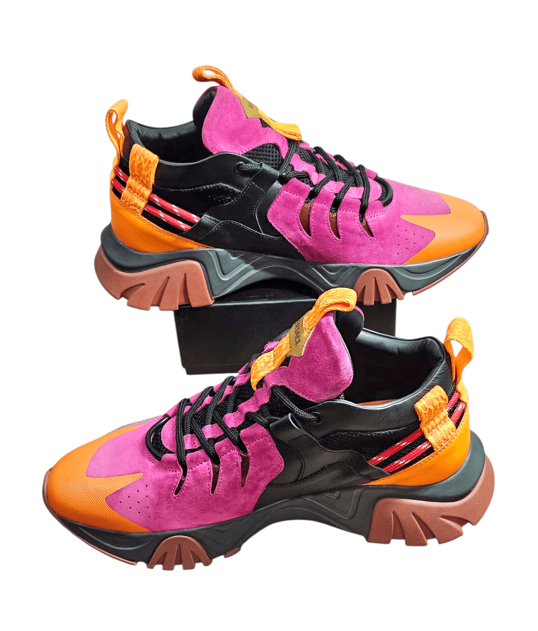 Versace VERSACE Gianni Signature Sport Squalo Sneakers | 2Chains Size US 11 / EU 44 - 4 Thumbnail