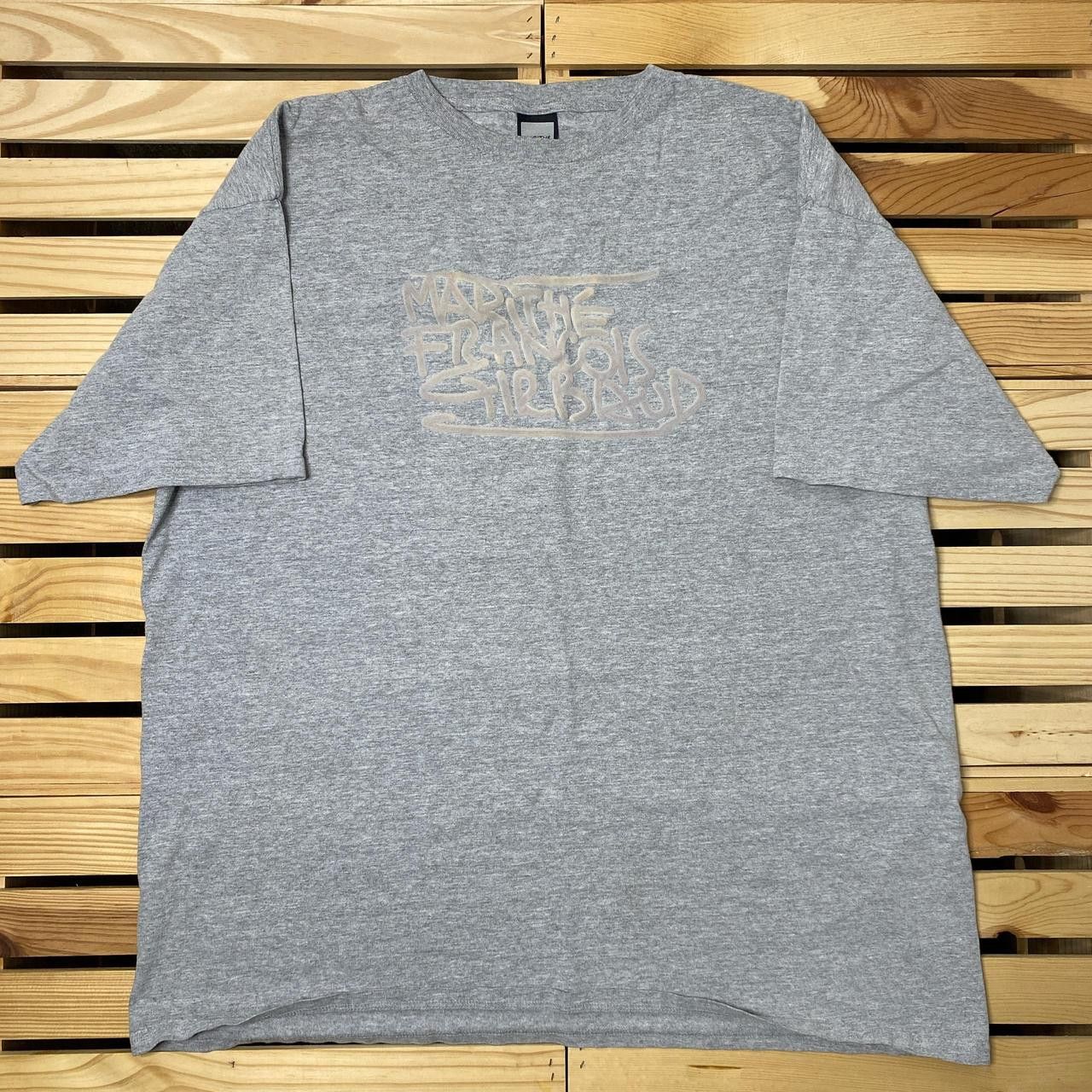 Marithe + Francois Girbaud Vintage MFG Marithe + Francois Girbaud Gray Tee Size XL Size US XL / EU 56 / 4 - 1 Thumbnail