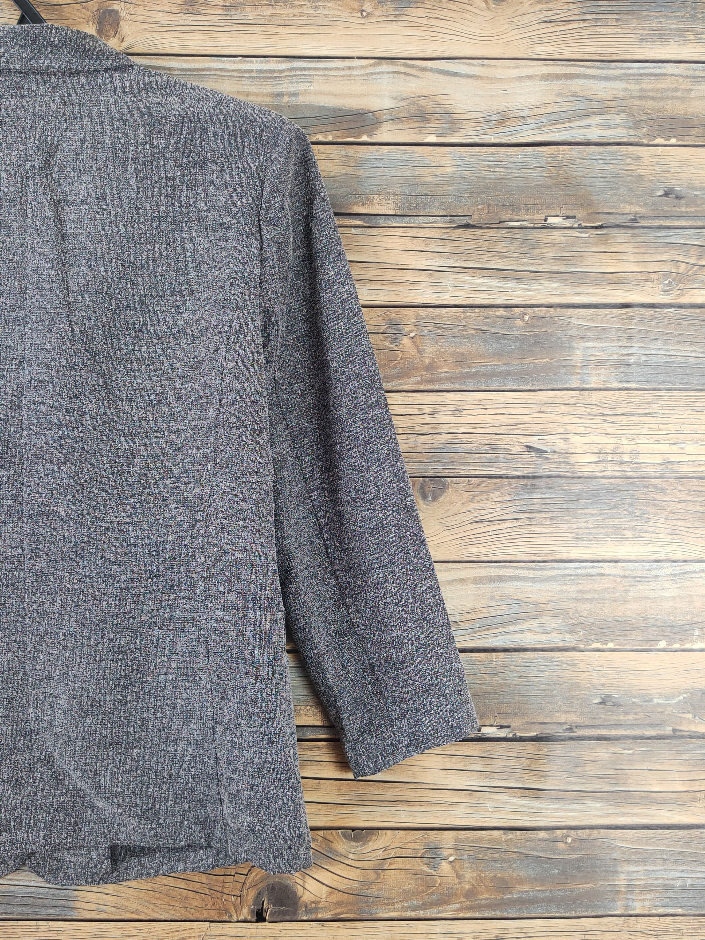 Japanese Brand × Vintage Retro Design 💥 Loran Dark Gray Blazers Jacket Size M / US 6-8 / IT 42-44 - 10 Thumbnail