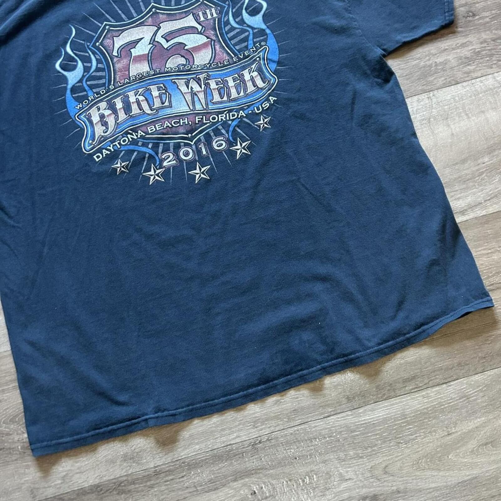Other Sick y2k Daytona Beach Bike Week black t-shirt Size XXL Size US XXL / EU 58 / 5 - 4 Thumbnail