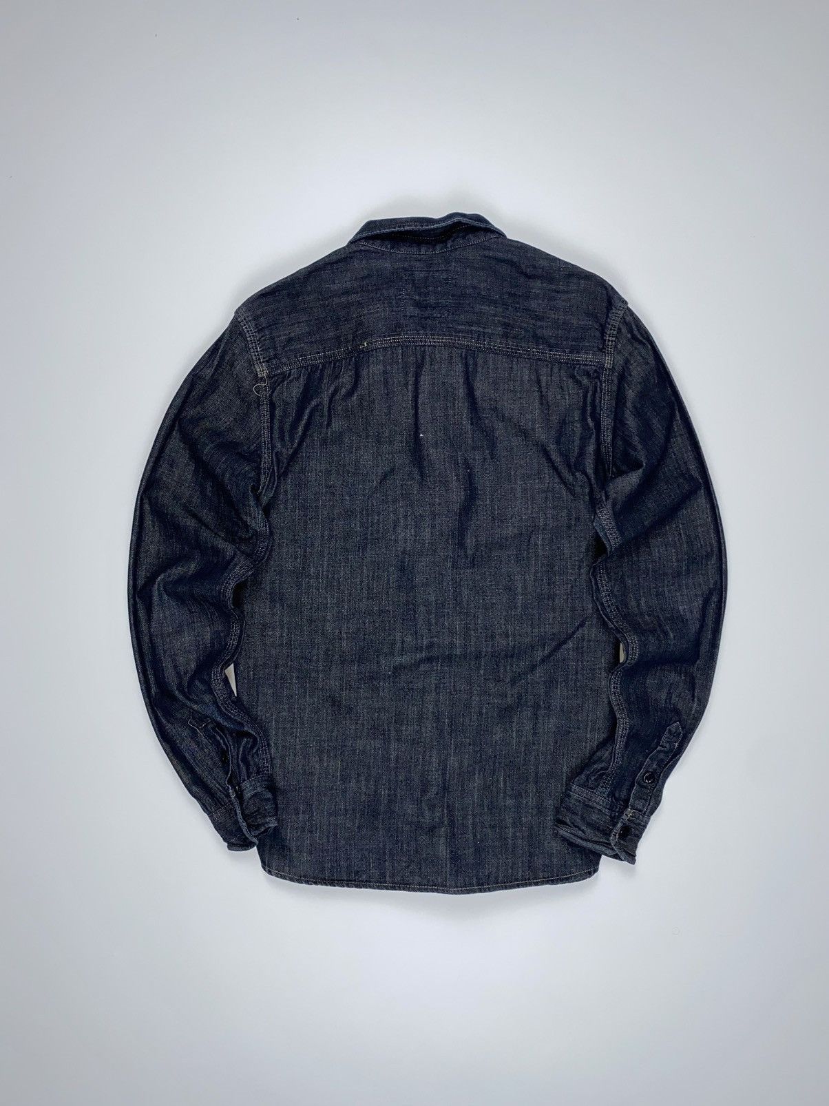 Allsaints 🚨 Allsaints vintage jeans button ups long sleeve shirt man M Size US M / EU 48-50 / 2 - 8 Thumbnail