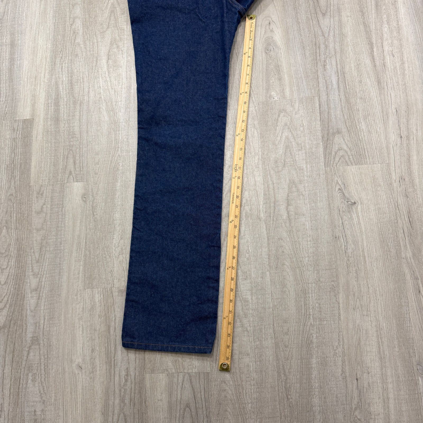 Wrangler Vintage Wrangler Cowboy Cut Slim Fit Jeans Men's 36x34 Blue Size US 36 / EU 52 - 8 Thumbnail