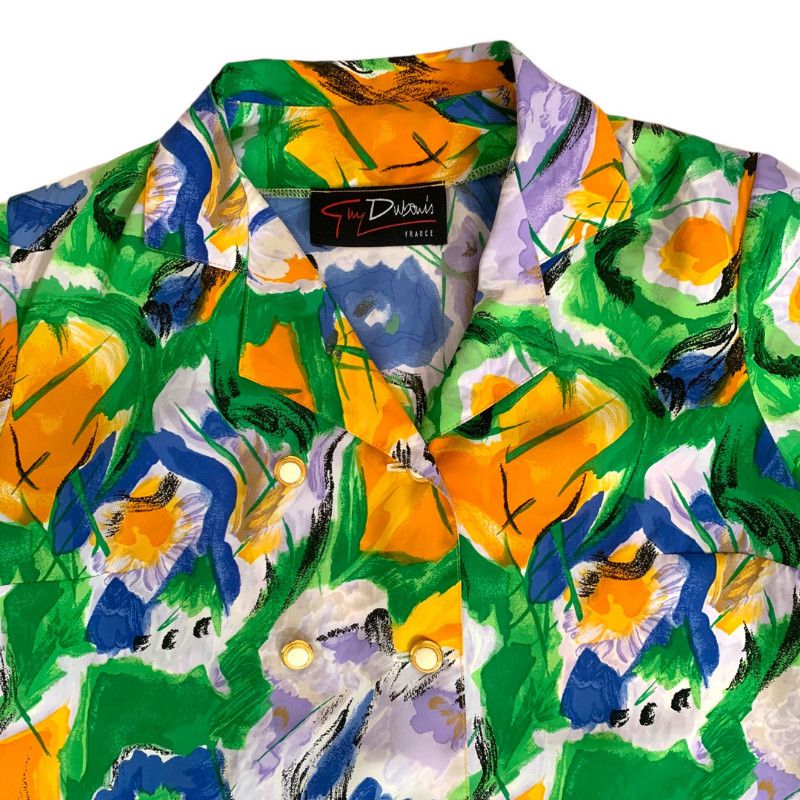 Vintage Vintage shirt with patterns - Guy Dubois Size M / US 6-8 / IT 42-44 - 4 Thumbnail