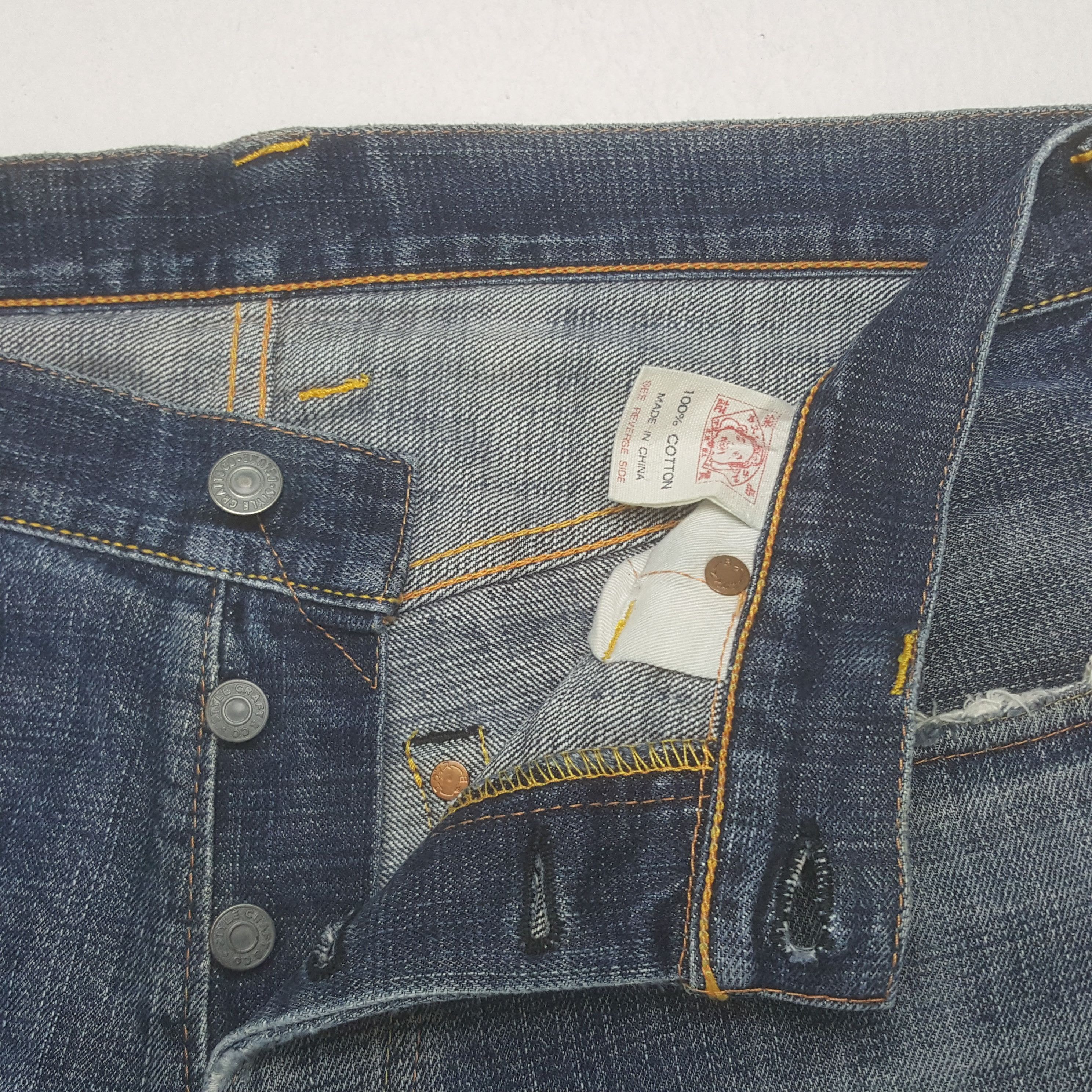 Evisu Vintage Evisu Japan Selvedge Custom Daicock Denim Jeans Size US 32 / EU 48 - 13 Thumbnail