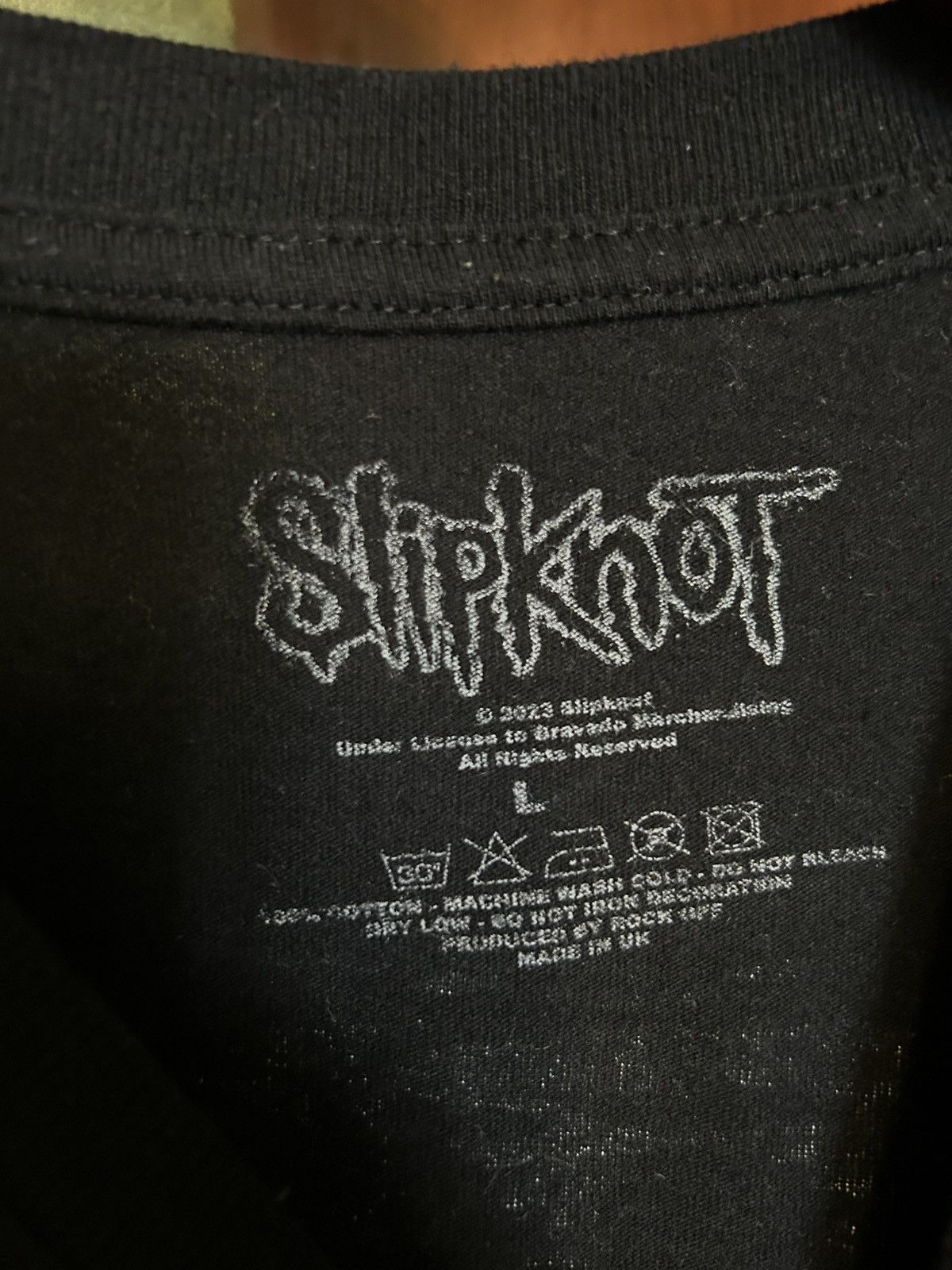 Band Tees × Slipknot × Vintage Slipknot „Tattered & Torn” 2023 Nu Heavy Metal Band T-Shirt Size US M / EU 48-50 / 2 - 6 Thumbnail