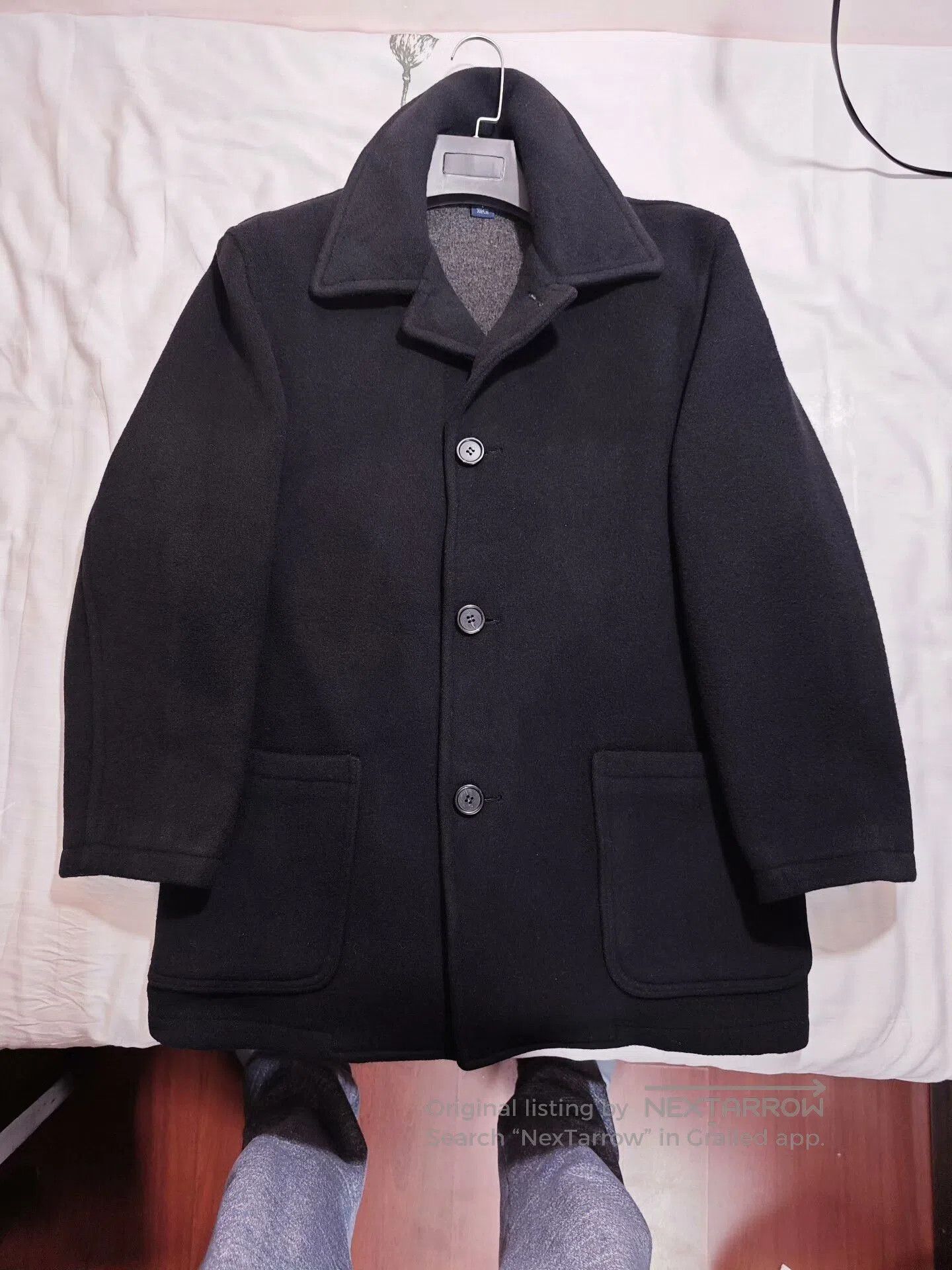 Brooks Brothers Brooks Brothers Black Wool Jacket Coat. Size US S / EU 44-46 / 1 - 5 Thumbnail
