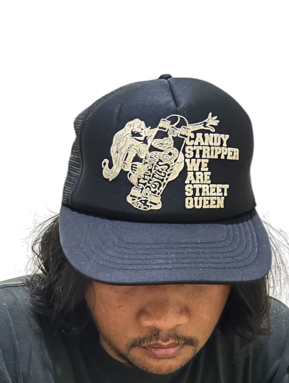 キャンディストリッパー　ハット　黒 Candy Stripper（キャンディストリッパー）の「//GRATEFUL DEAD