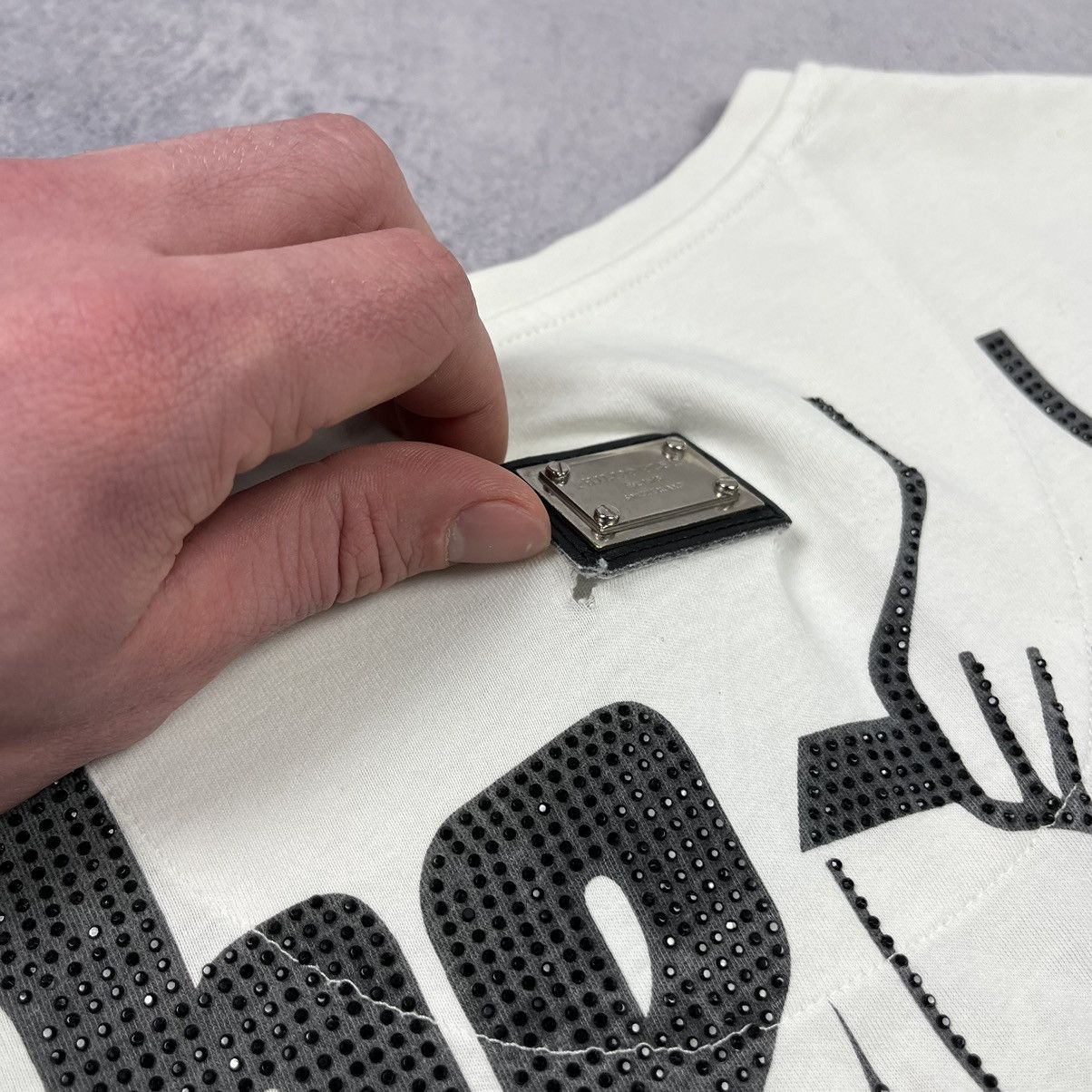 Philipp Plein Philip Plein Homme the Godfather big logo tee 2012 Size US XL / EU 56 / 4 - 16 Thumbnail