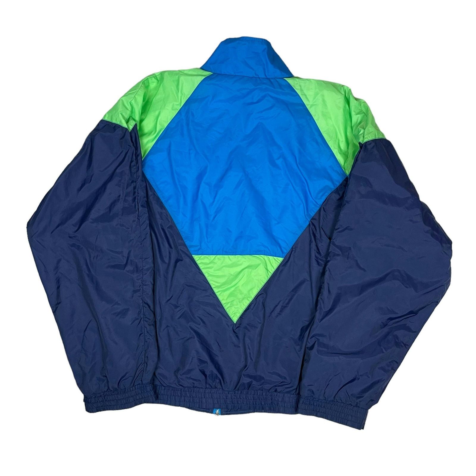 Nike × Vintage Nike Men's Blue Swoosh Long Sleeve Full Zip Track Jacket M Size US M / EU 48-50 / 2 - 8 Thumbnail