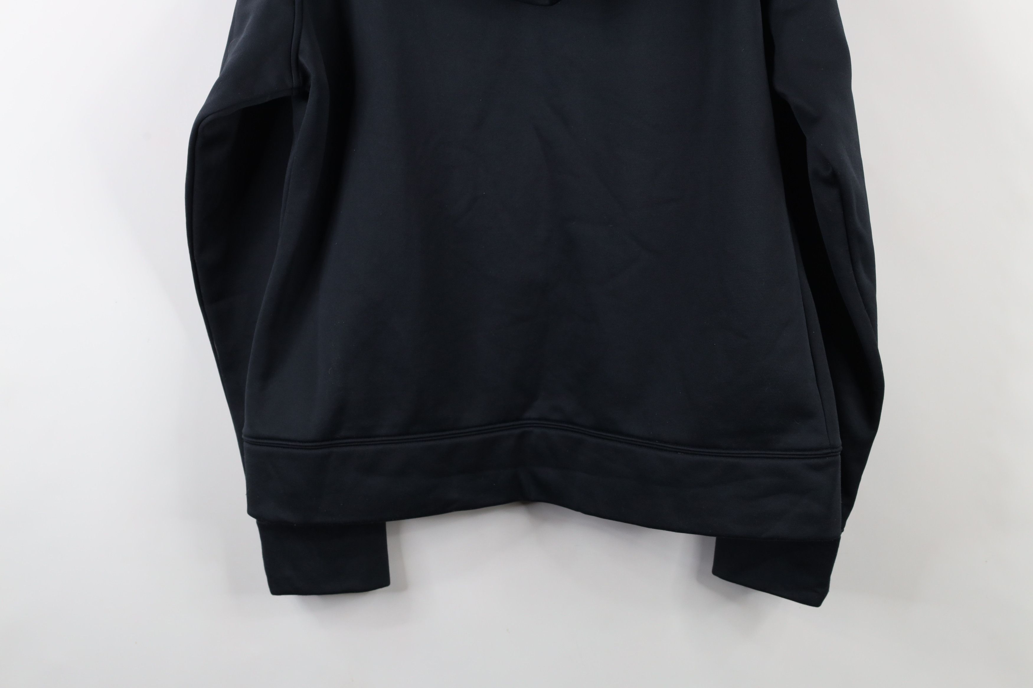 Under Armour × Vintage Under Armour Storm Fitted Big Logo Camouflage Hoodie Black Size L / US 10 / IT 46 - 14 Thumbnail