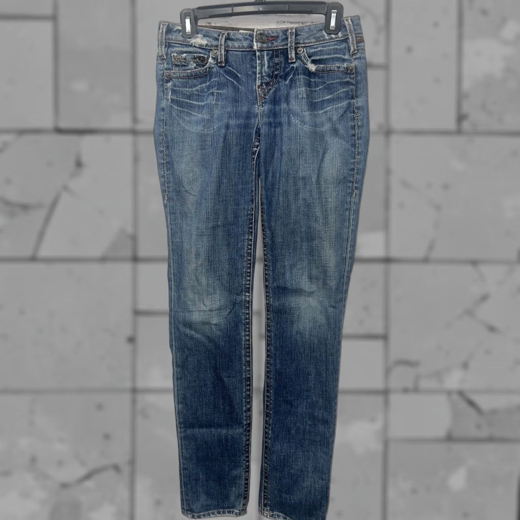 Vintage VINTAGE 1921 Western Glove Works Jeans Womens 26x32 Blue Straight Womens Jeans 1921 26 32 Size 26" / US 2 / IT 38 - 1 Thumbnail