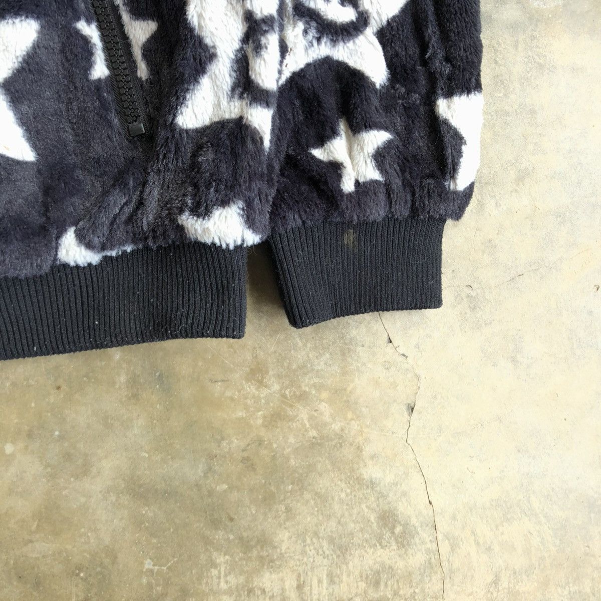 Hysteric Glamour 2000s World Love Smile & Stars Flecee Reversible Zip Lgb Size US M / EU 48-50 / 2 - 5 Thumbnail