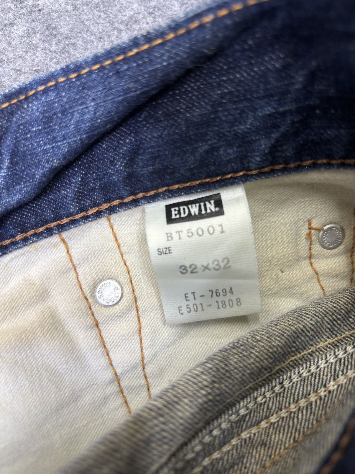 Edwin 💥Flare💥Edwin 503 Sick Fades Flare Denim K39 Size US 36 / EU 52 - 17 Thumbnail