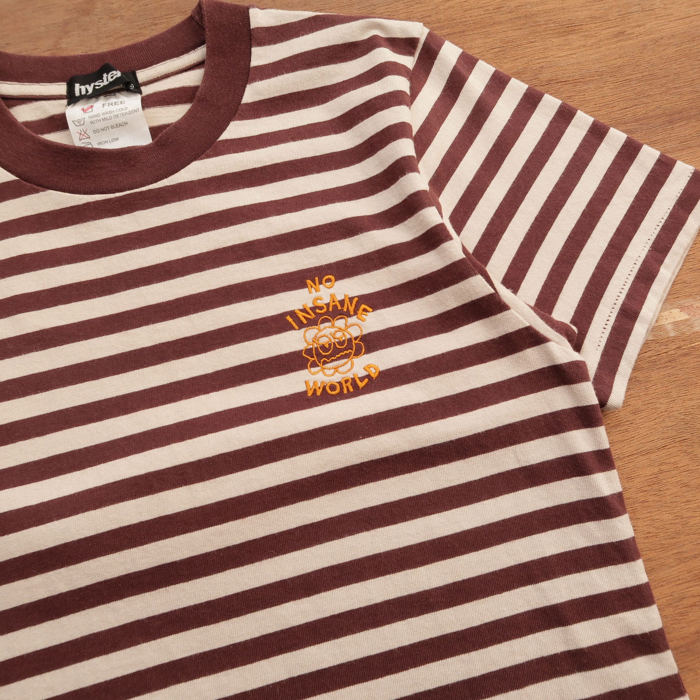 Hysteric Glamour Vintage 90s Hysteric Glamour Psychedelic Stripe T-Shirt Size US S / EU 44-46 / 1 - 9 Thumbnail