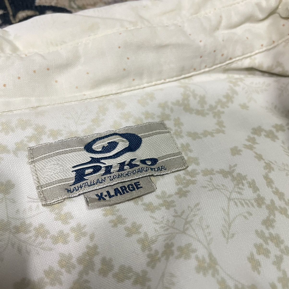 Vintage Piko hawaiian Shirt Size US XL / EU 56 / 4 - 5 Thumbnail