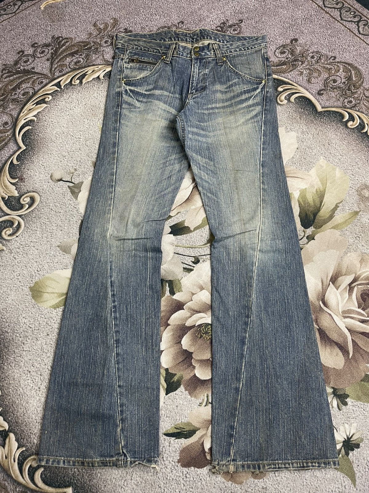 Lee Vintage Lee Riders Flare Jeans Streetwear Size US 33 - 19 Thumbnail