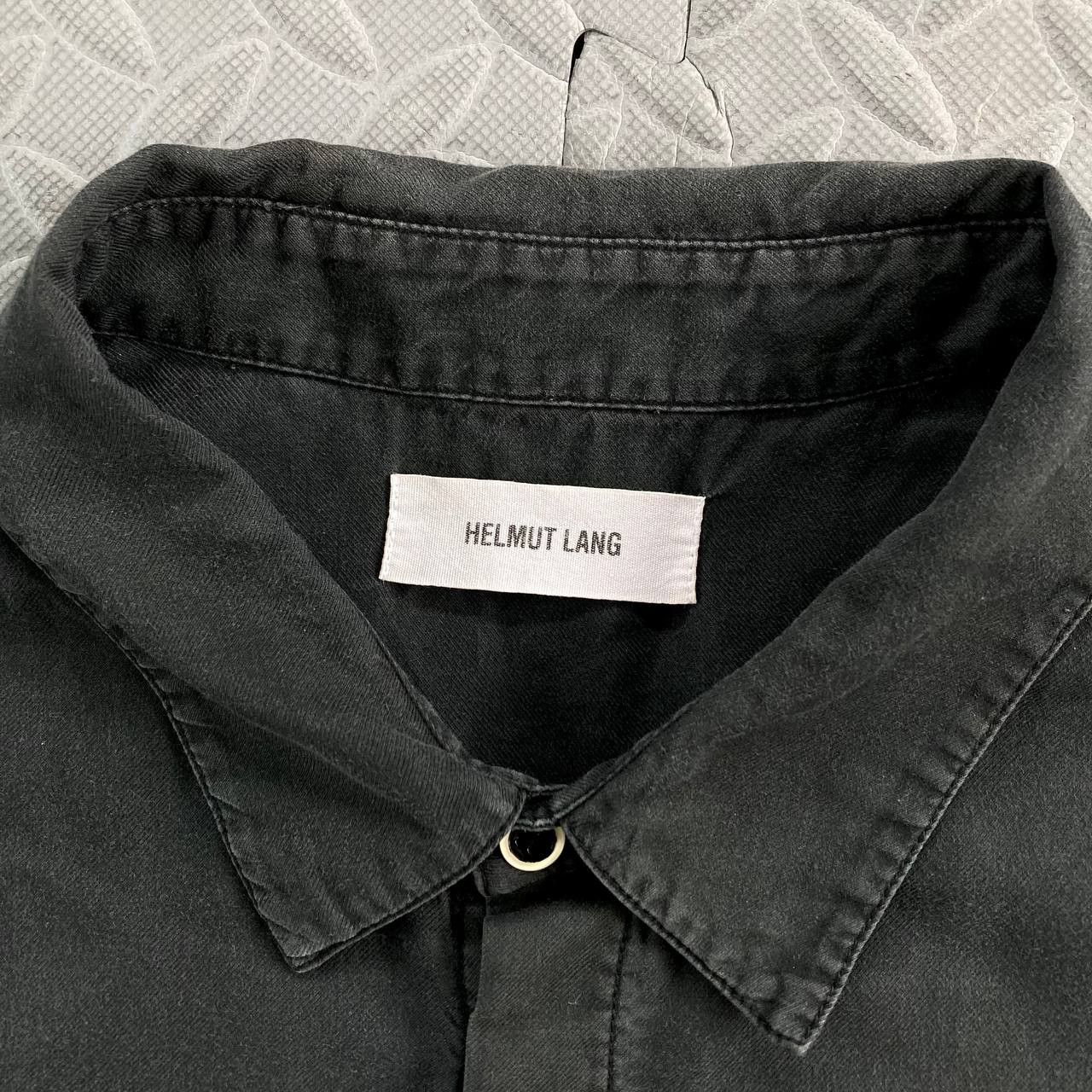 Helmut Lang Two Tone Button Shirt Size US L / EU 52-54 / 3 - 9 Thumbnail