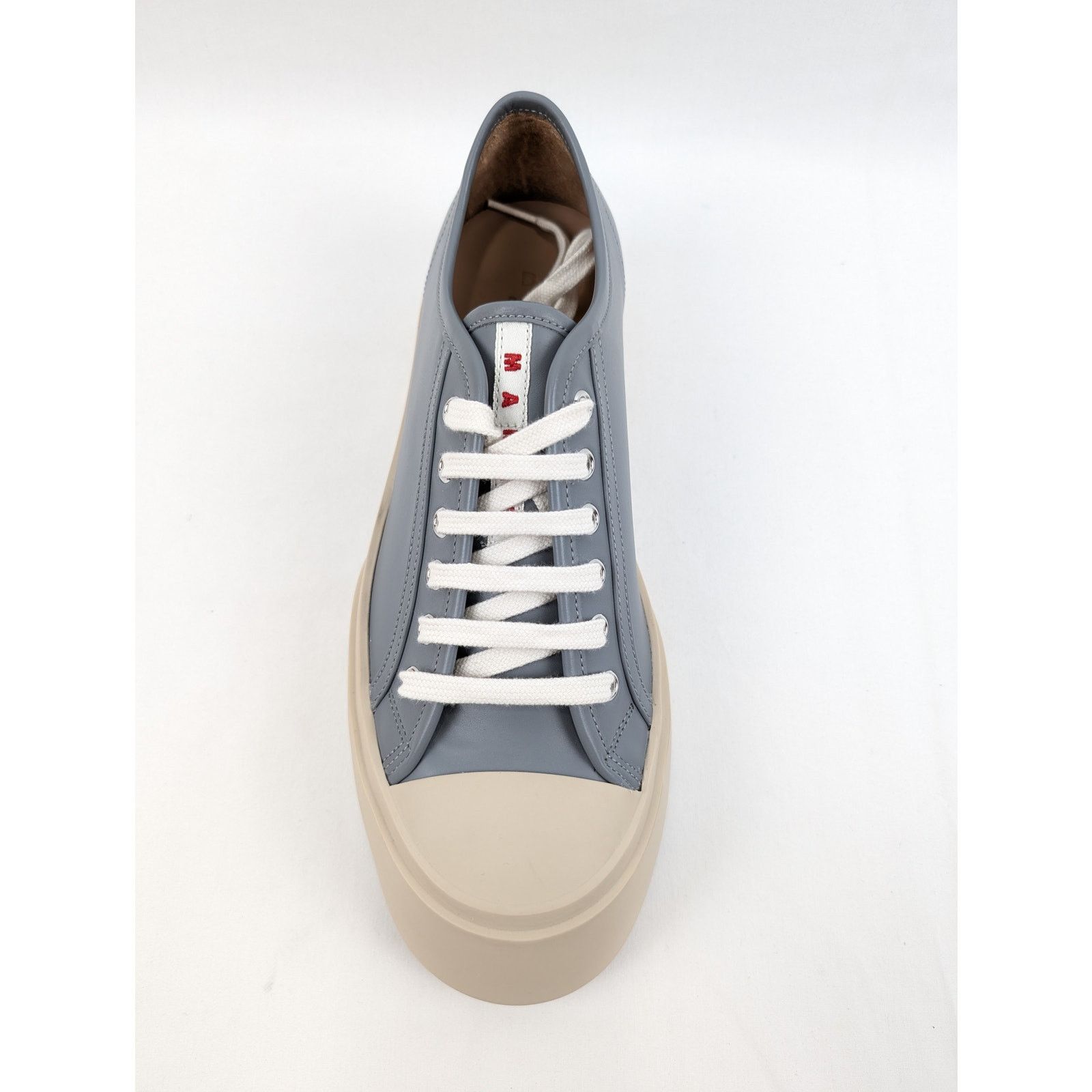 Marni o1rshd1 Leather Pablo Lace-up Sneaker in Grey Size US 10 / EU 43 - 4 Thumbnail