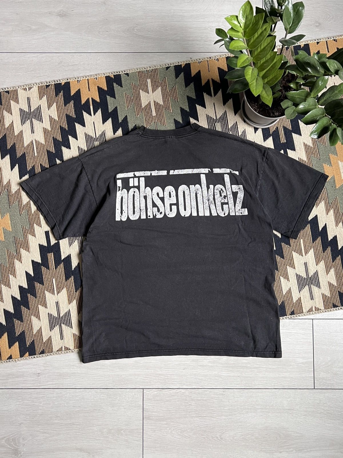 Band Tees × Vintage Vintage Böhse Onkelz Band T-shirt Size US L / EU 52-54 / 3 - 2 Thumbnail