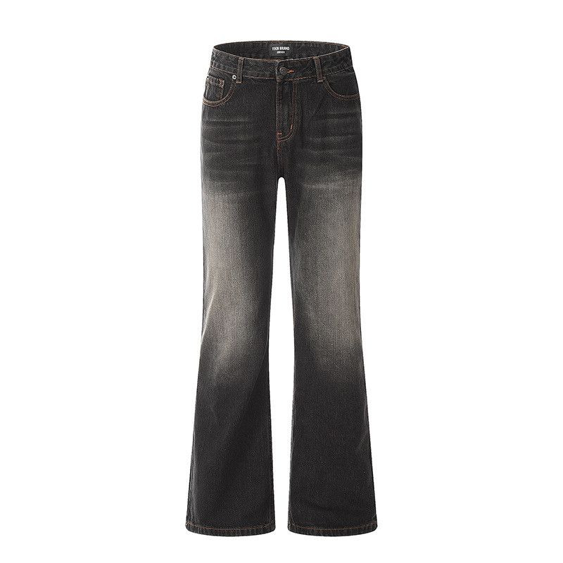 Jean American retro washed vintage flared jeans for men Size US 32 / EU 48 - 1 Thumbnail