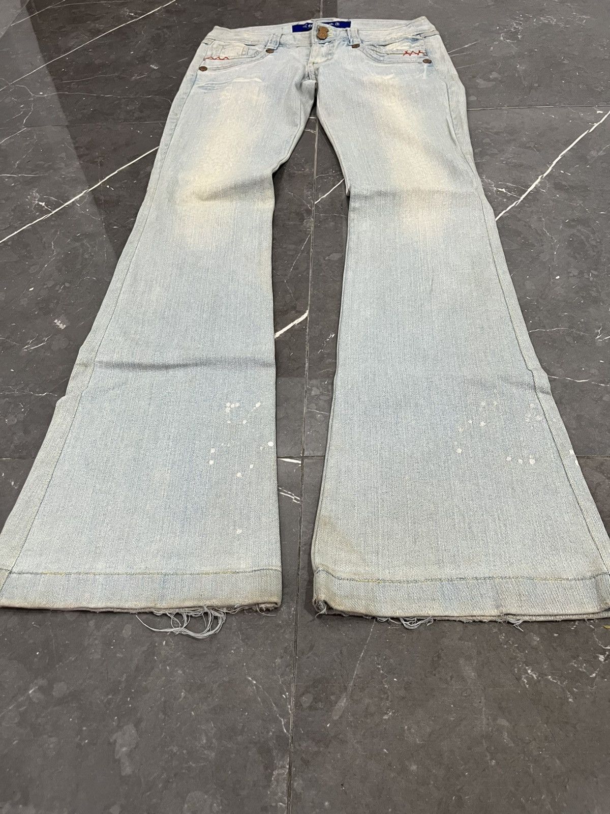 Japanese Brand Egoist flared jeans Size 30" / US 8 / IT 44 - 8 Thumbnail