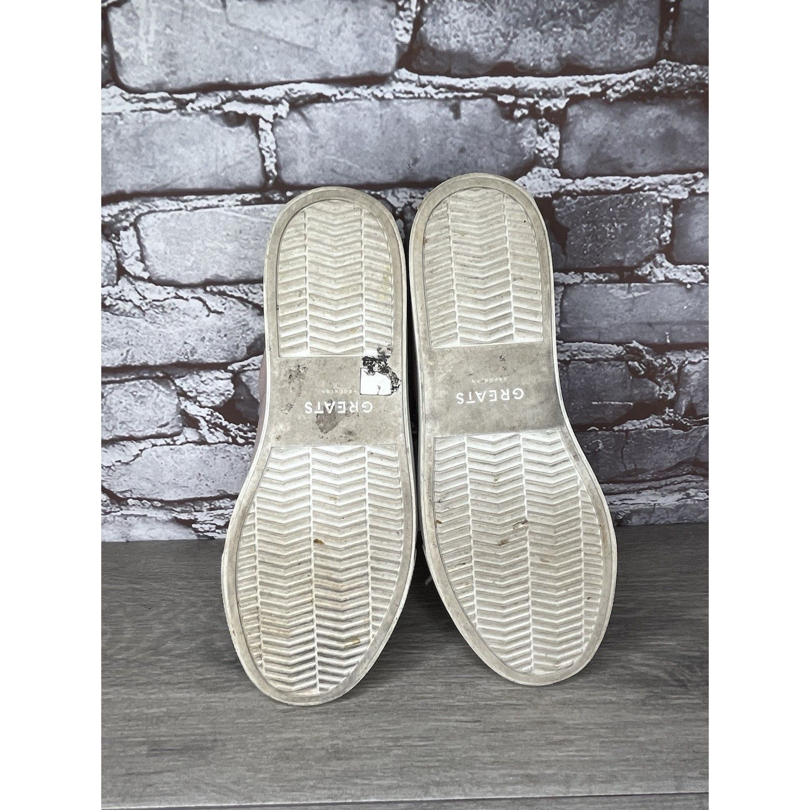 Greats GREATS The Royale Pink Perforated Leather Sneakers Shoes Wom Size US 8.5 / IT 38.5 - 20 Thumbnail