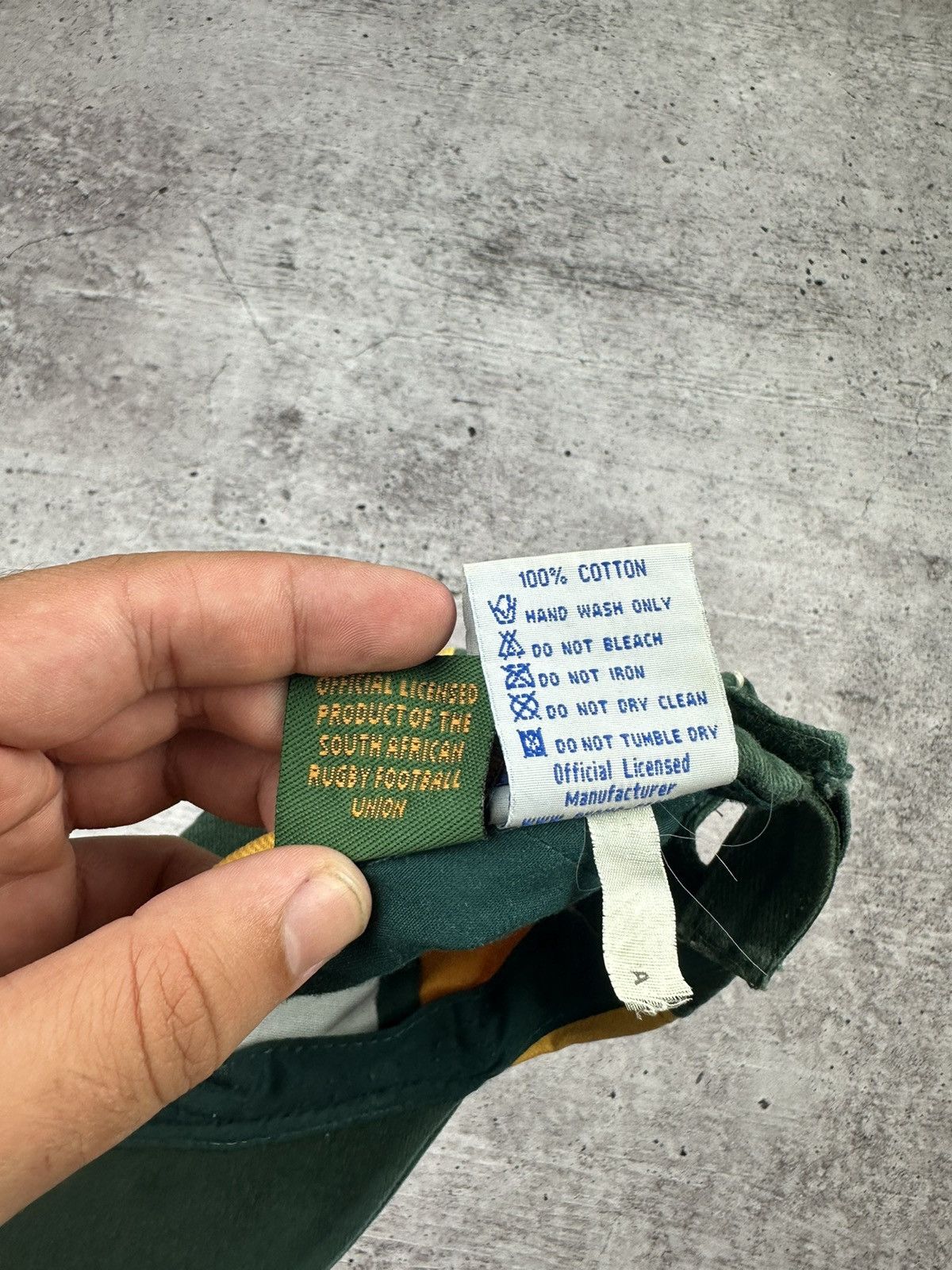 Vintage Vintage South Africa Rugby Hat Size ONE SIZE - 10 Thumbnail