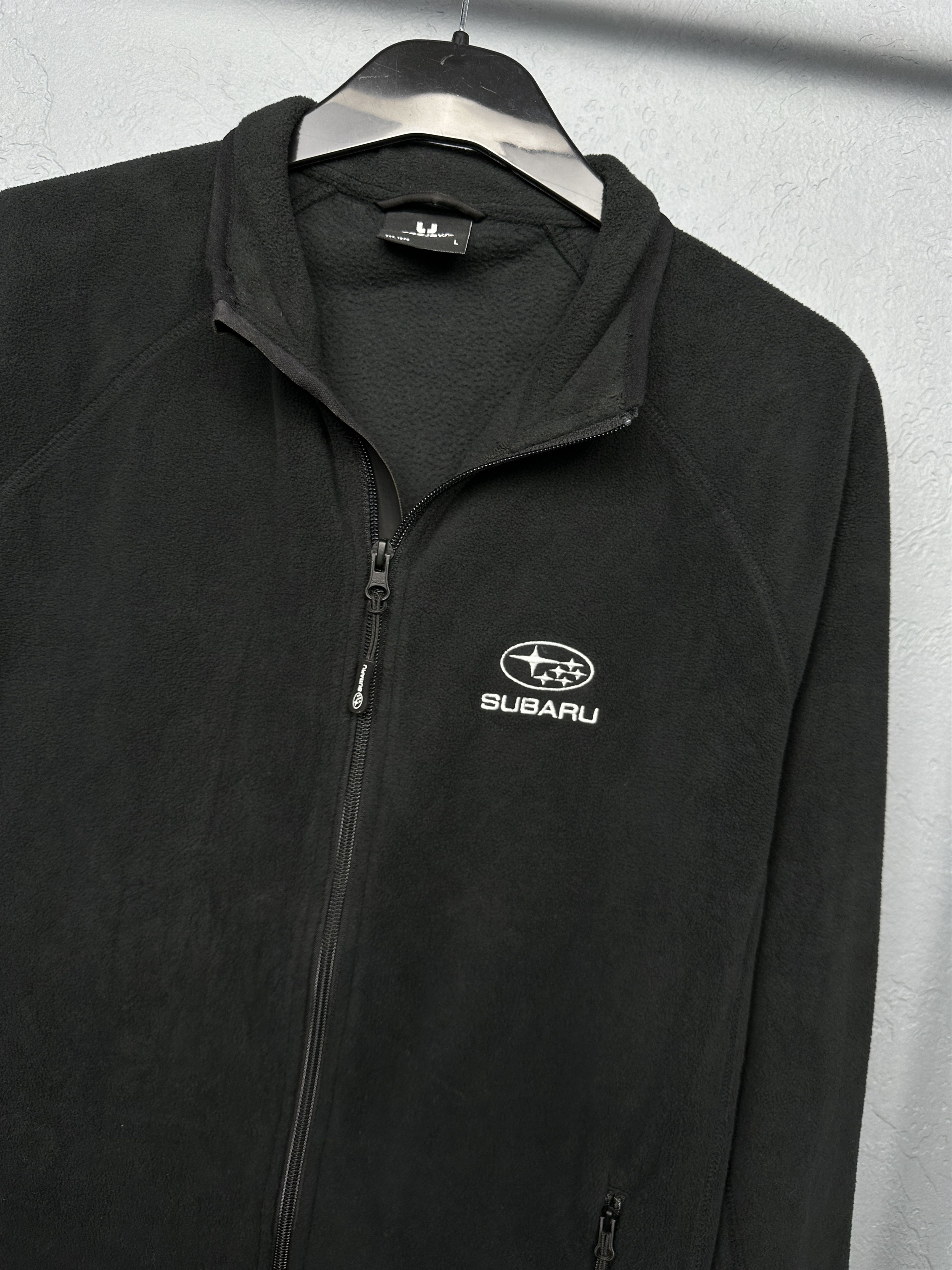 Japanese Brand Subaru Racing Team Mens Workwear Fleece Jacket Size US L / EU 52-54 / 3 - 2 Thumbnail