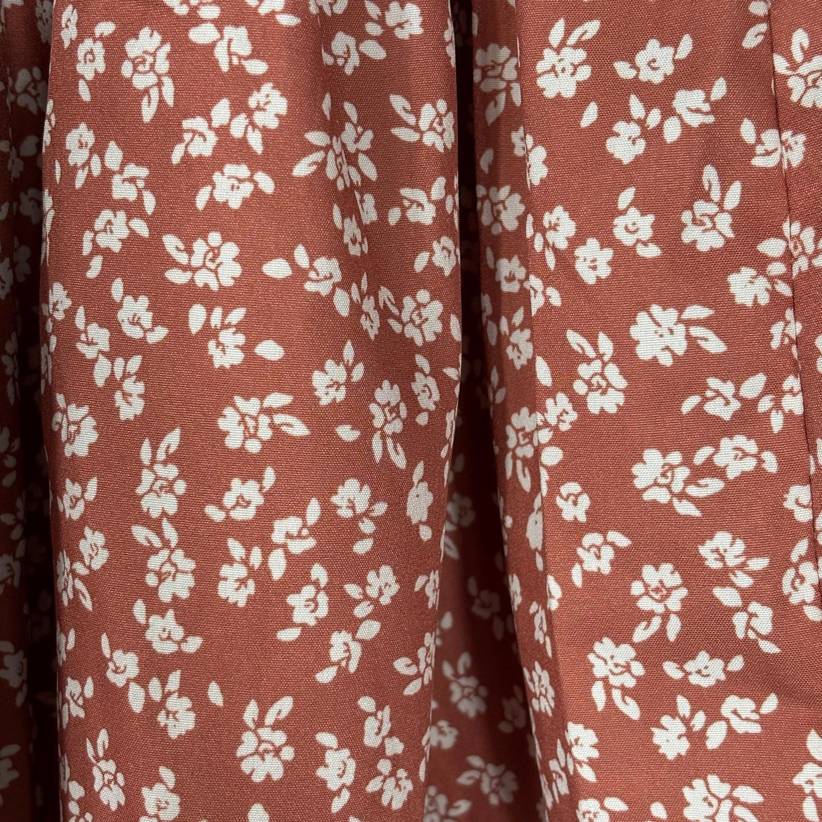 Shein SHEIN Floral Print Tiered Skirt XS Size 26" / US 2 / IT 38 - 3 Thumbnail