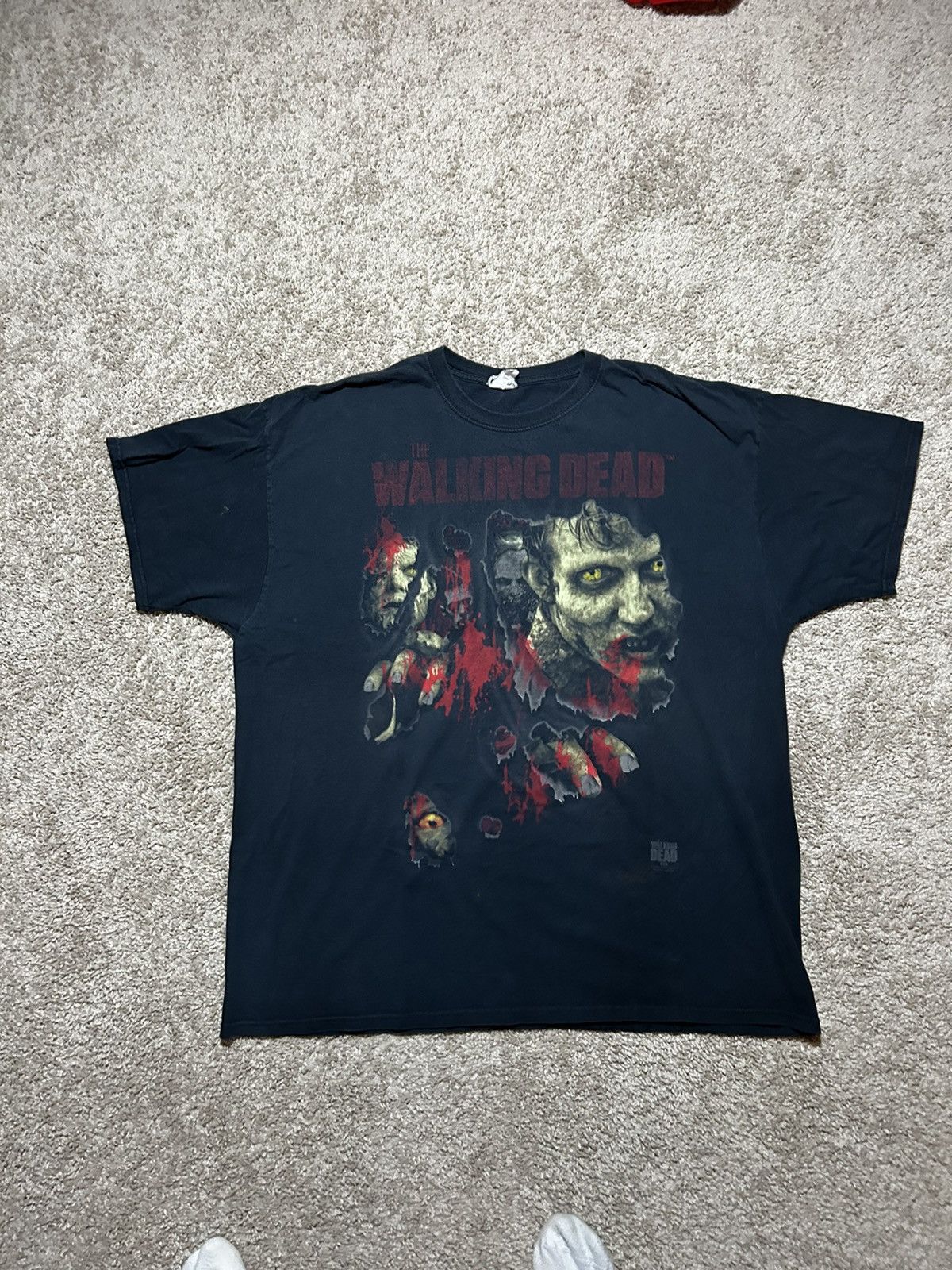 Anvil Future Vintage 2011 The Walking Dead Zombie tee Size US XL / EU 56 / 4 - 2 Thumbnail