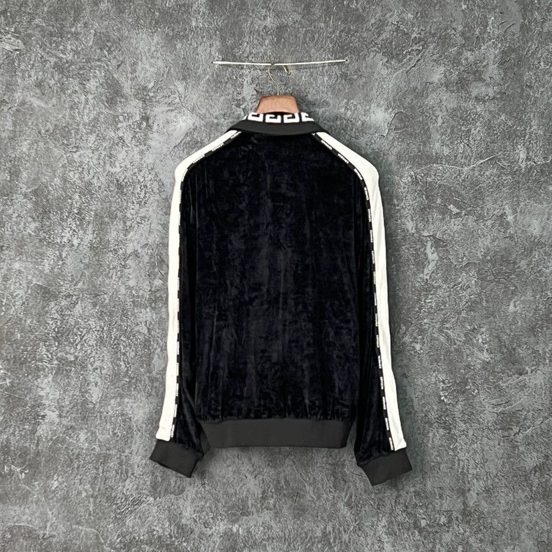 Versace Versace Greek back-grain velvet coat Size S / US 4 / IT 40 - 2 Thumbnail