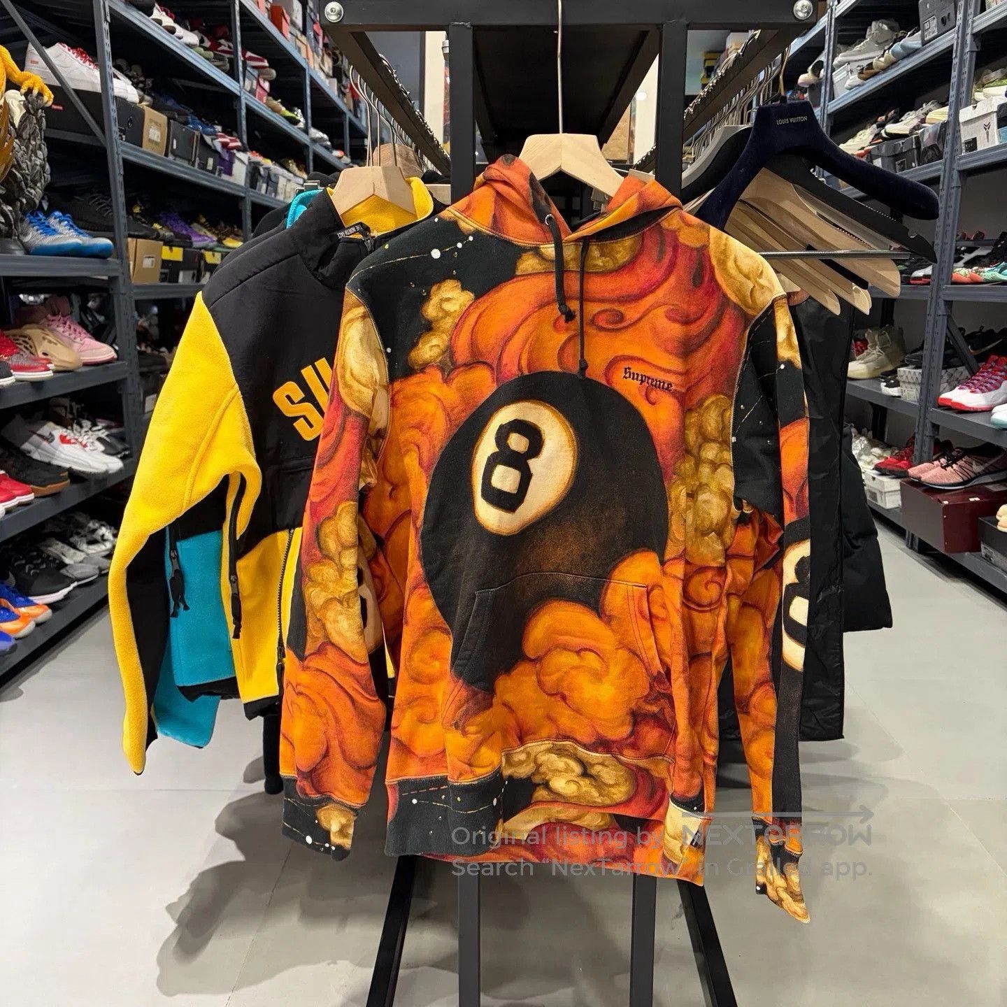 Supreme Supreme x Martin Wong 8-Ball Hoodie | Grailed