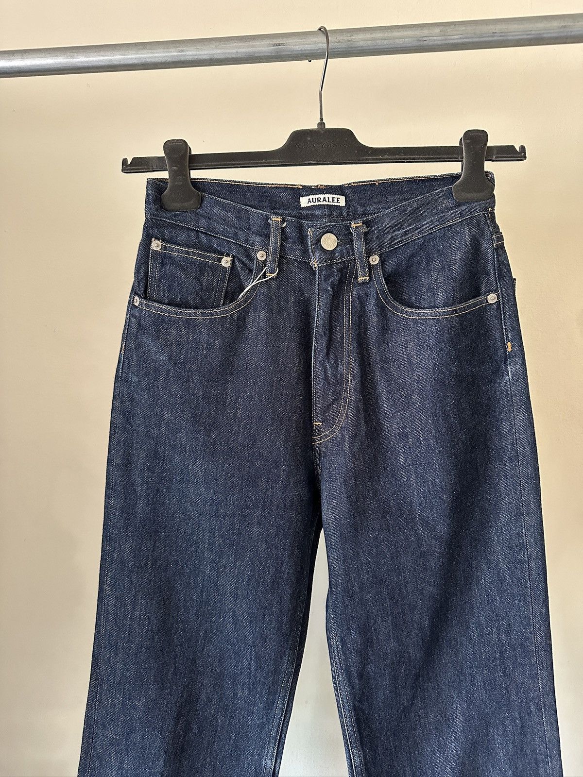 Auralee Auralee Blue Denim Jeans Size US 27 - 3 Thumbnail