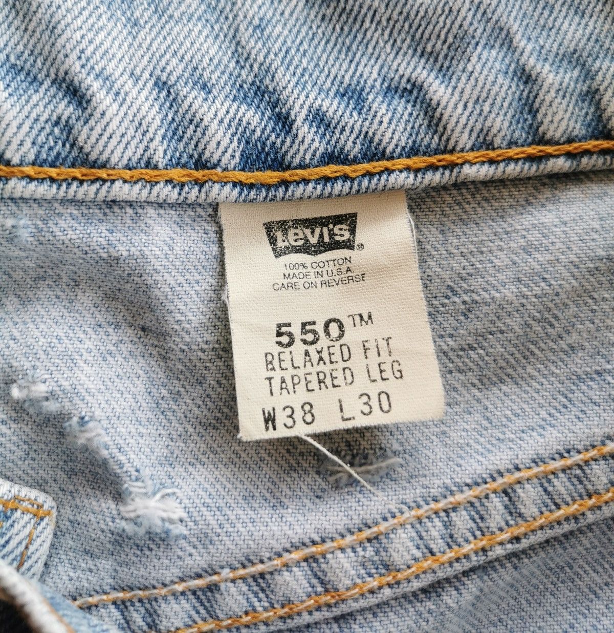 Levi's Vintage Levis Distressed Style Hysteric Glamour Size US 36 / EU 52 - 13 Thumbnail