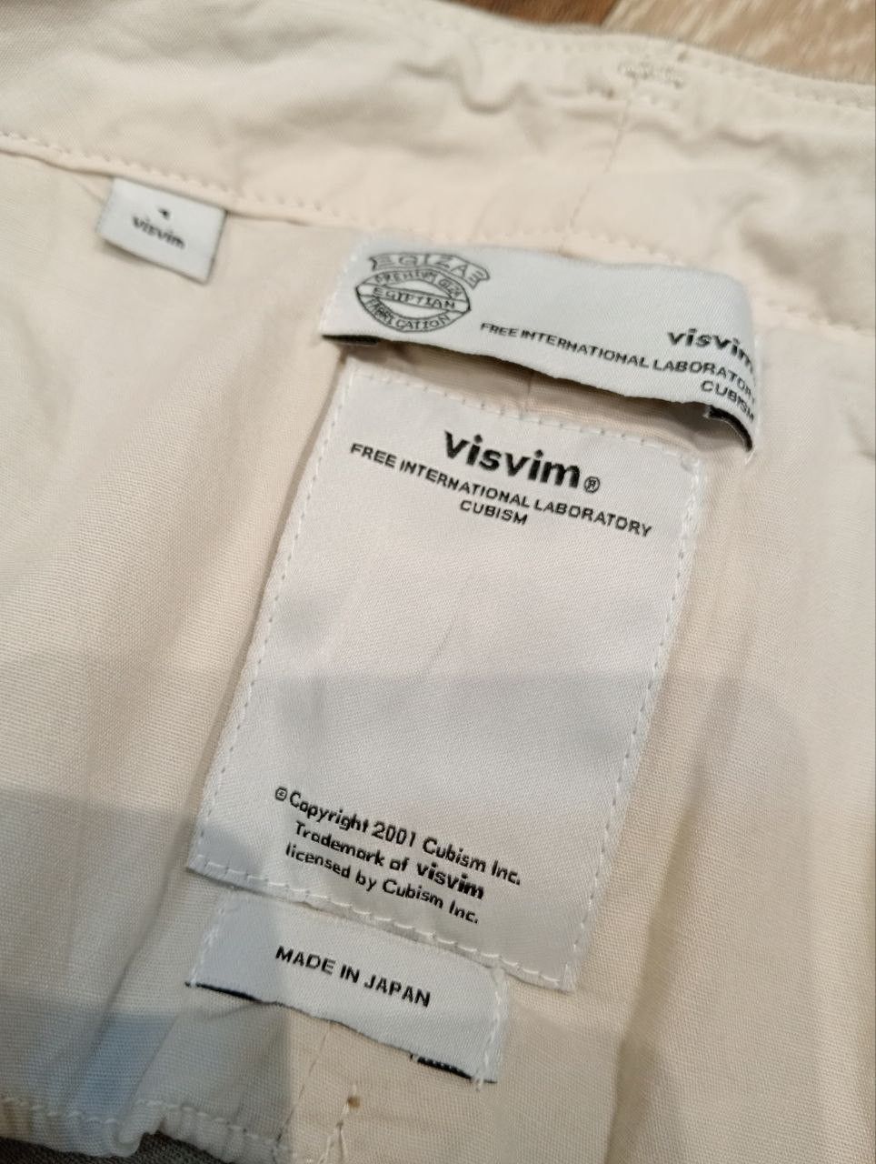 Visvim VISVIM JAPAN PREMIUM GIZA BUCKLE BACK COTTON PANTS Size US 32 / EU 48 - 6 Thumbnail