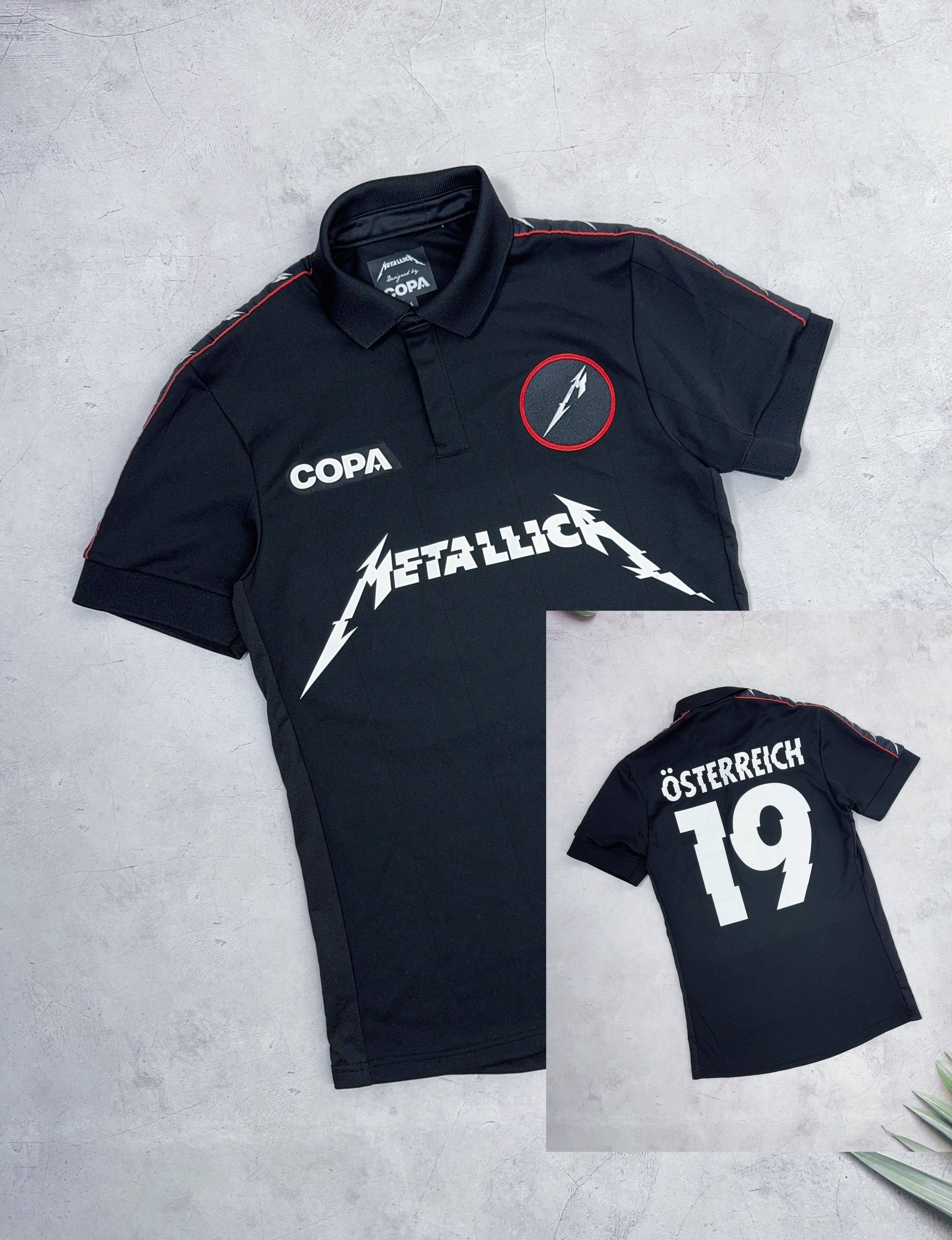 Metallica Metallica x Copa Football Shirt #19 OSTERREICH / AUSTRIA Size US S / EU 44-46 / 1 - 1 Thumbnail