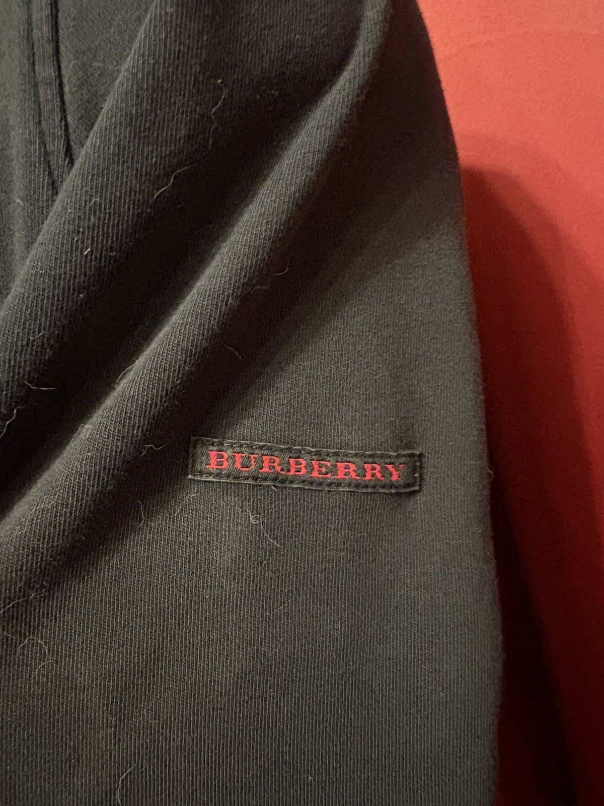Burberry Burberry Golf Sweater Quarter Zip Pullover Sportswear Size US L / EU 52-54 / 3 - 3 Thumbnail