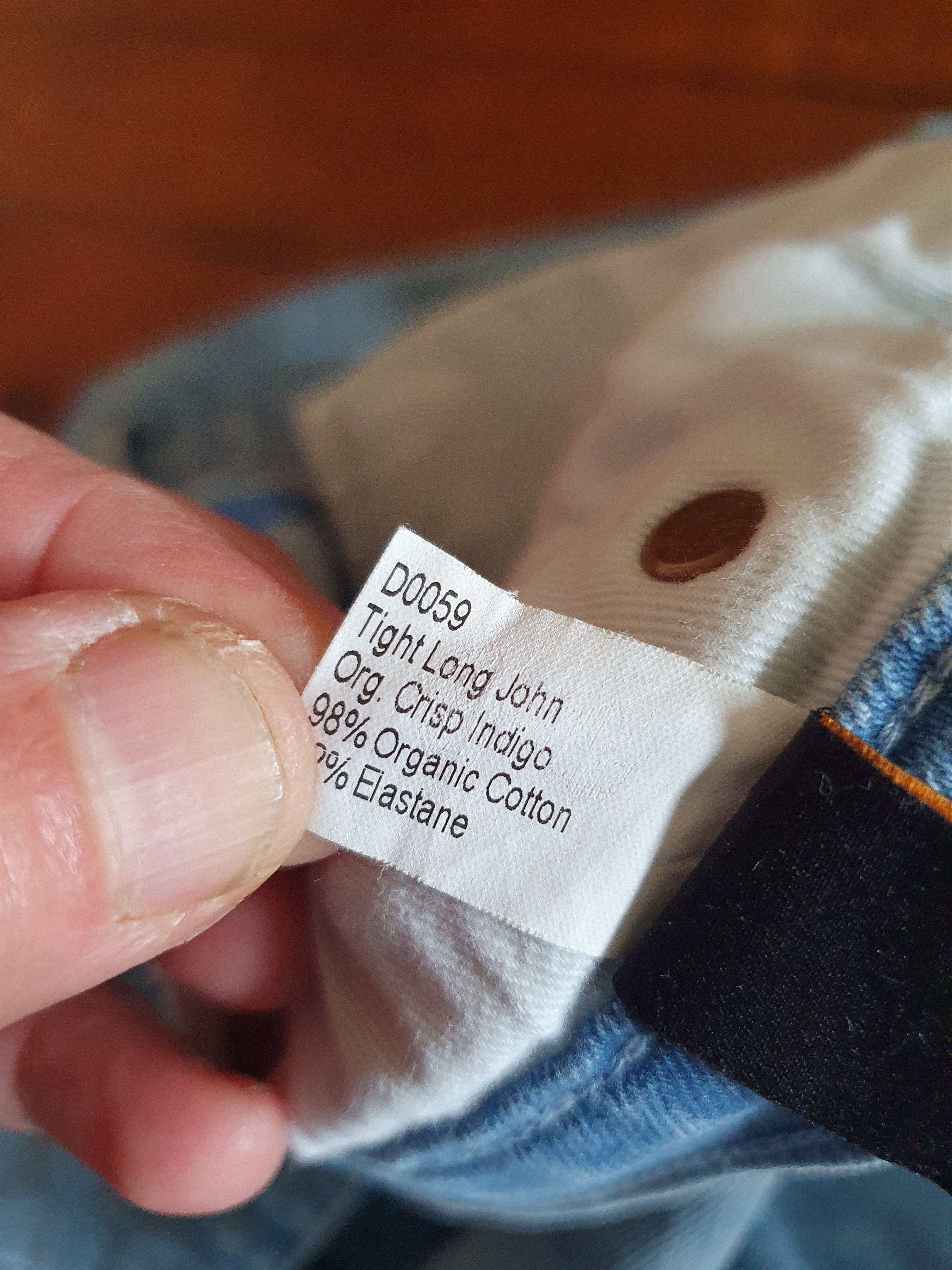 Nudie Jeans Nudie Jeans Co. Tight Long John Denim sz 32x34 Size US 32 / EU 48 - 5 Thumbnail