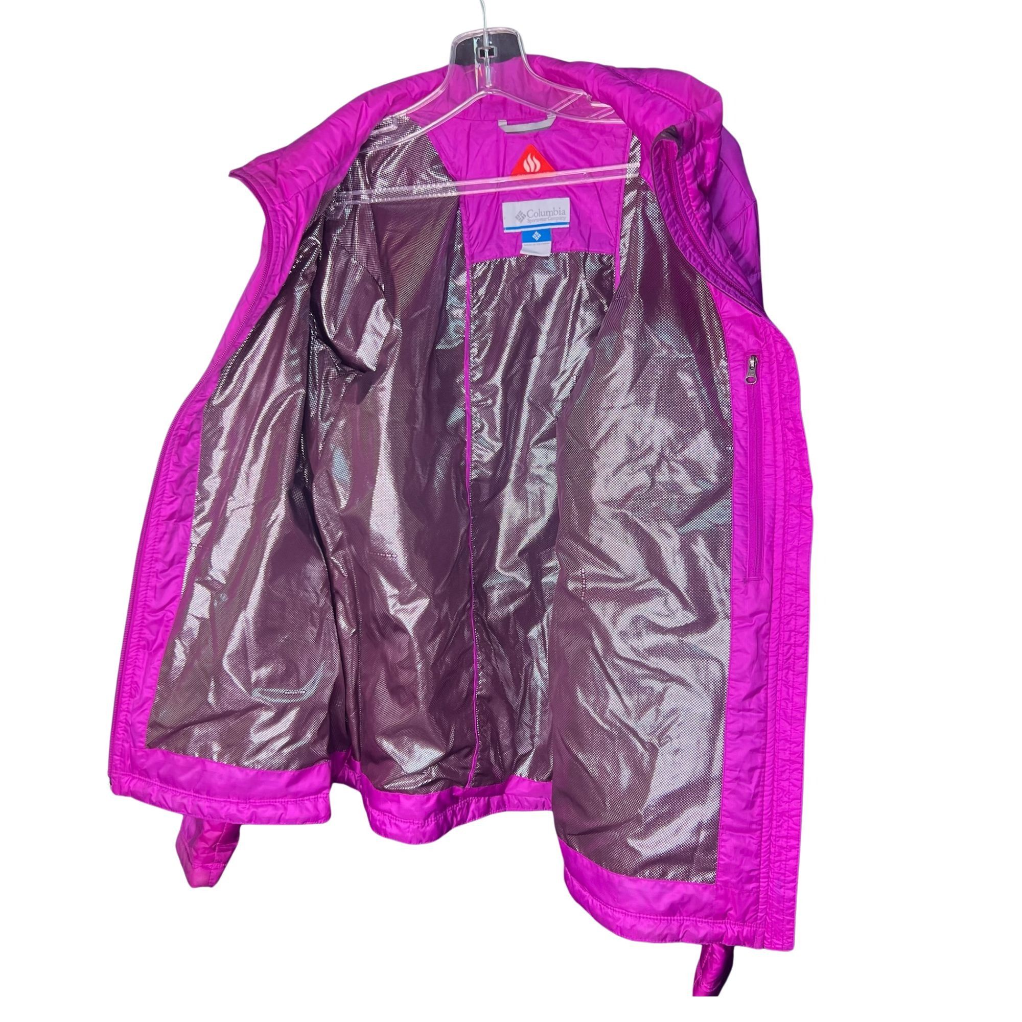 Columbia Columbia Omni-Heat Quilted Jacket Womens XL Bright Pink Ligh Size XL / US 12-14 / IT 48-50 - 6 Thumbnail