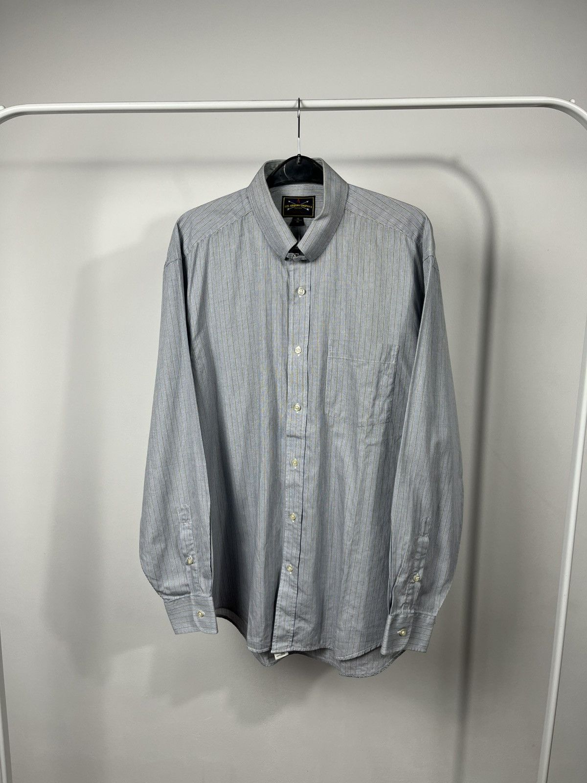 Arrow Arrow Company Men’s 100% Cotton Button Checked Shirt 16/41 Size US XL / EU 56 / 4 - 1 Thumbnail