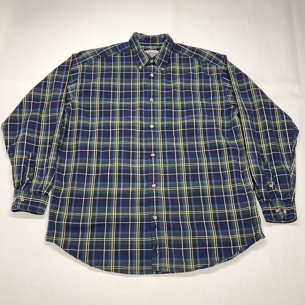 Vintage Cumberland Outfitters Flannel Shirt Plaid Button Down Y2K Size US L / EU 52-54 / 3 - 1 Thumbnail