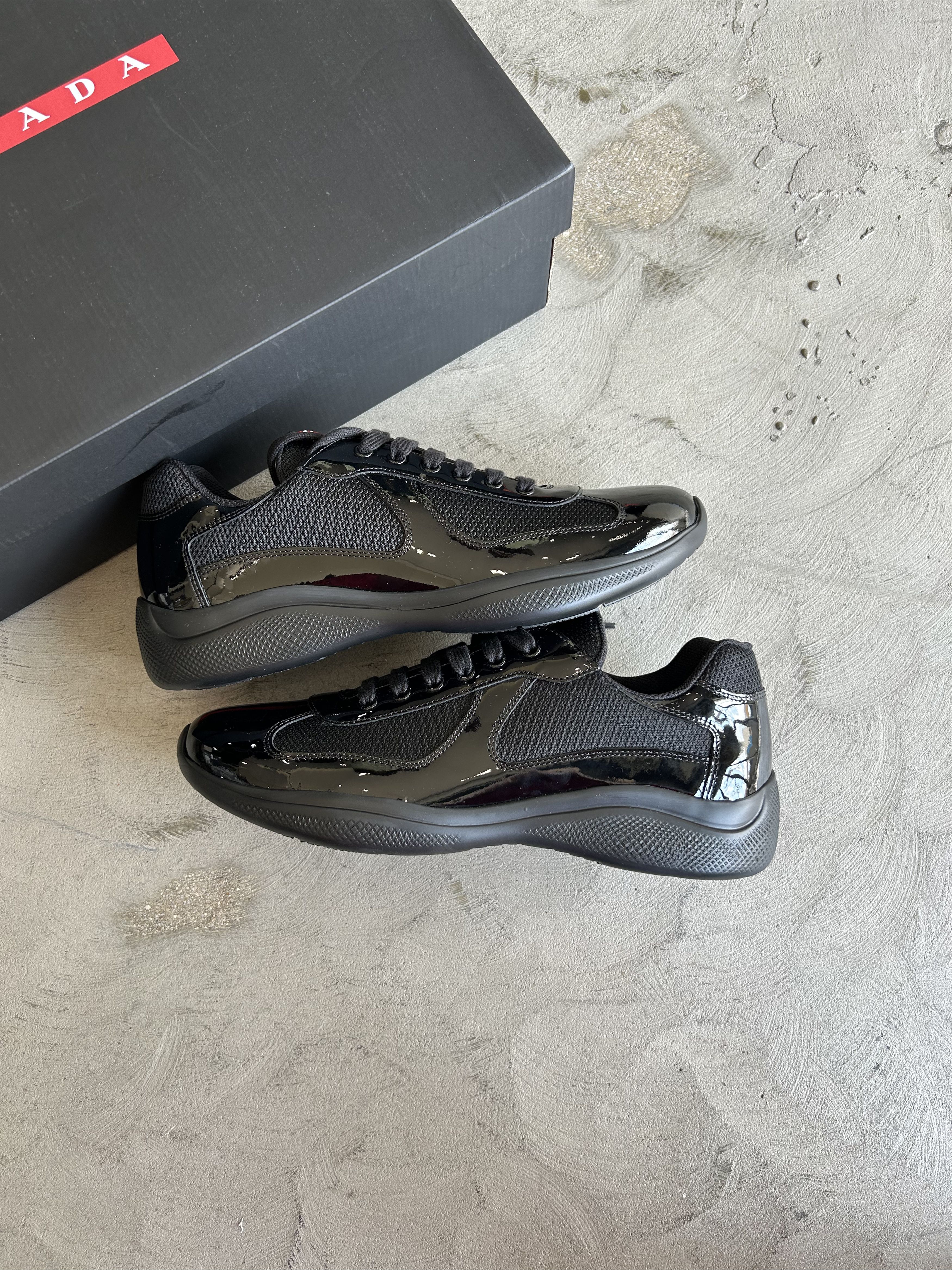 PRADA｜SNEAKERS (2EE395 F G000 3ABU F0009) Prada Prada Man Sneakers 2EE395FG0003ABU F0009 Size UK 9
