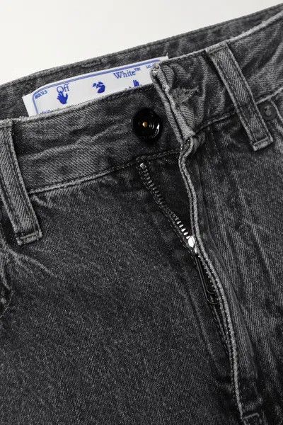 Off-White o1y1225 Denim Pant in Gray Size 29" - 4 Thumbnail