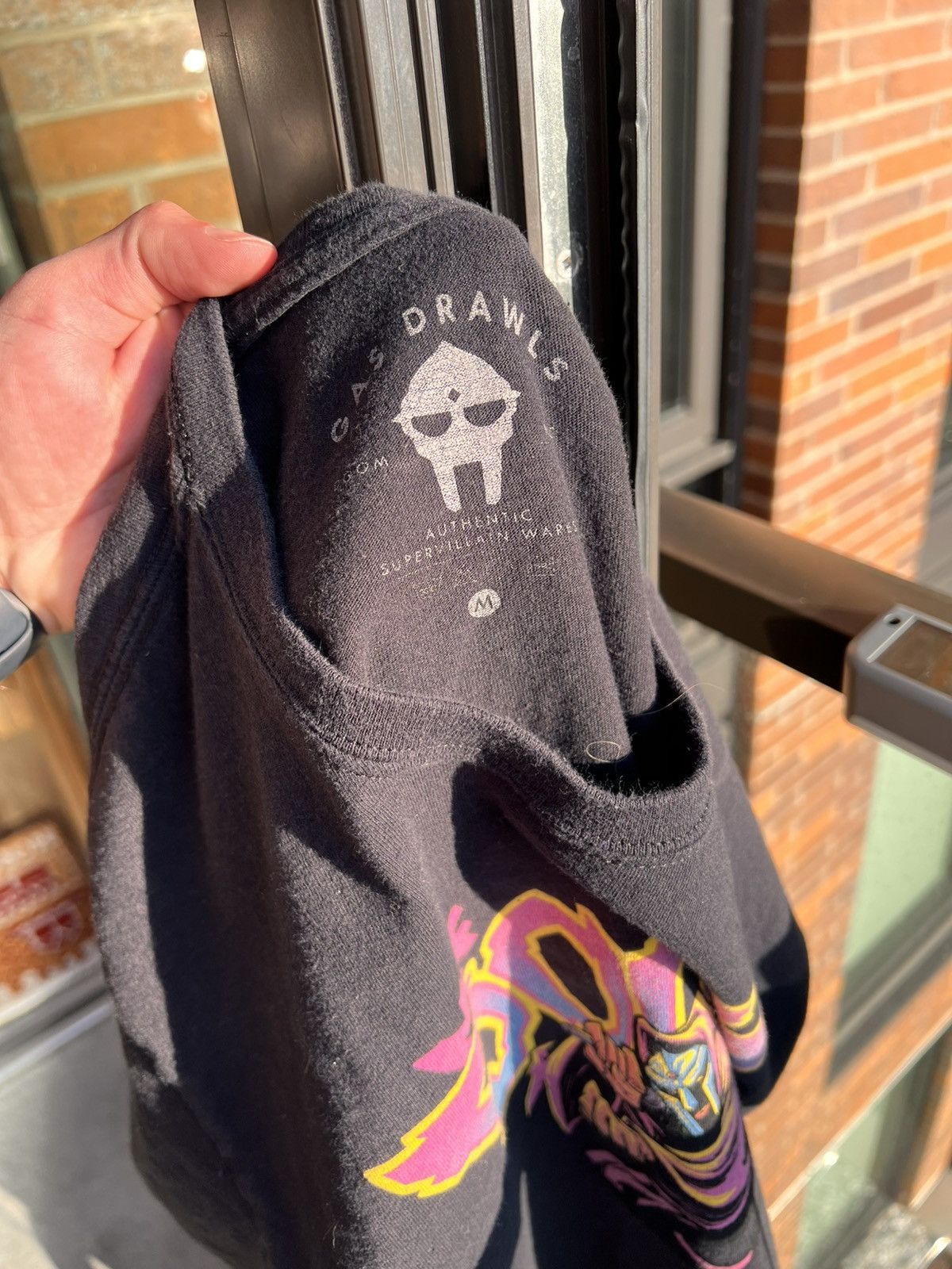 MF Doom Gas Drawls Supervillain Tee Size US M / EU 48-50 / 2 - 4 Thumbnail