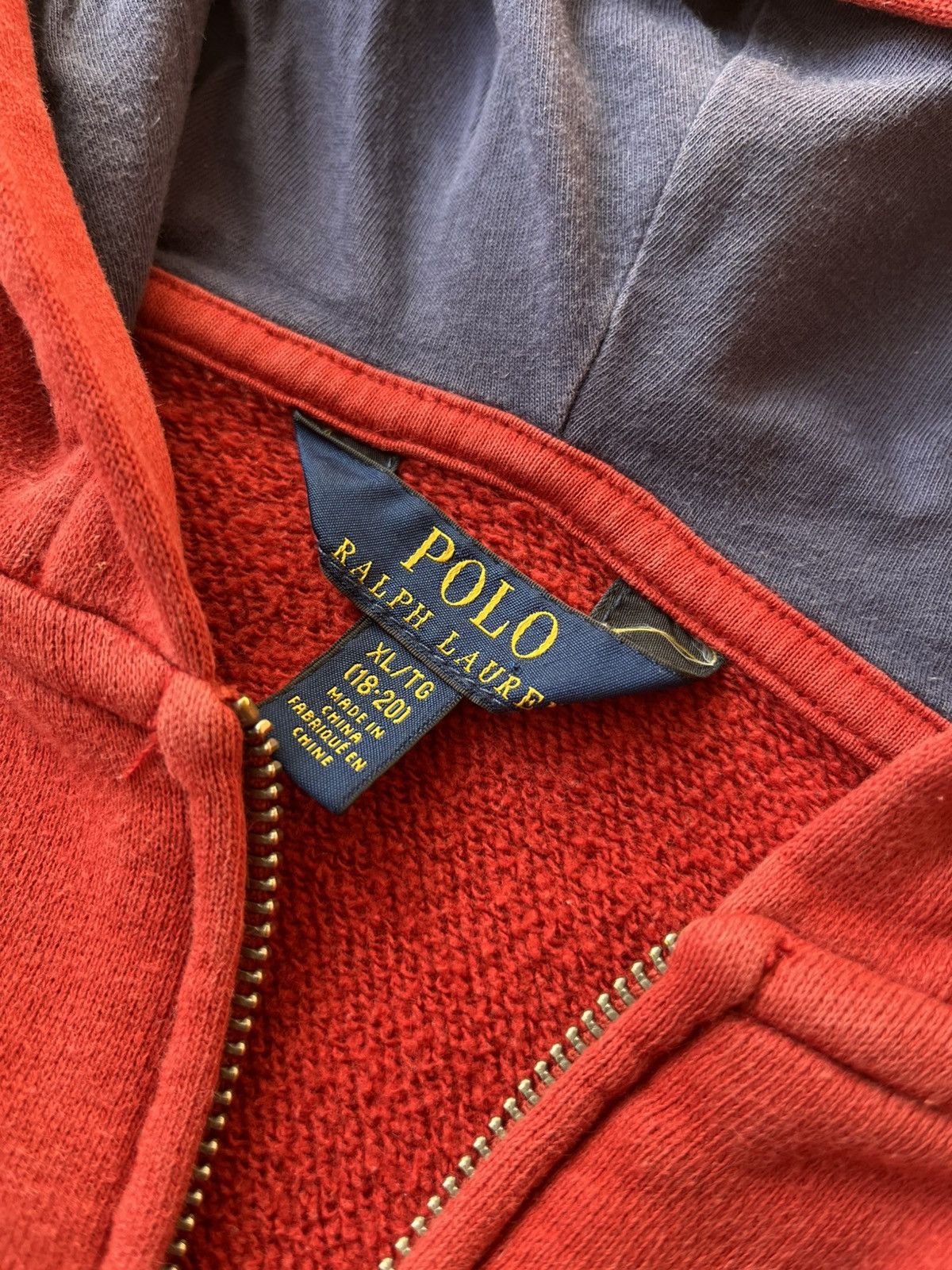 Polo Ralph Lauren Polo Ralph Lauren Red Y2K Zip Hoodie Men’s Size S Size US S / EU 44-46 / 1 - 10 Thumbnail