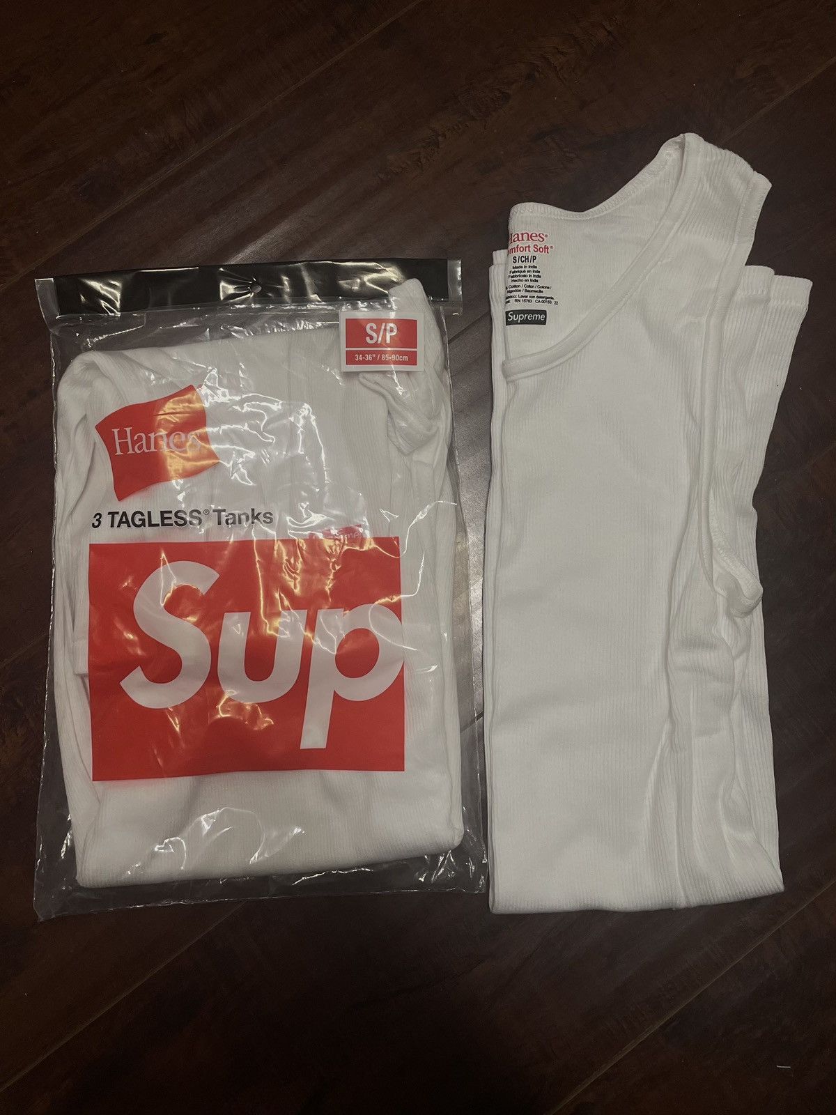 Supreme Hanes Tank Top Tops