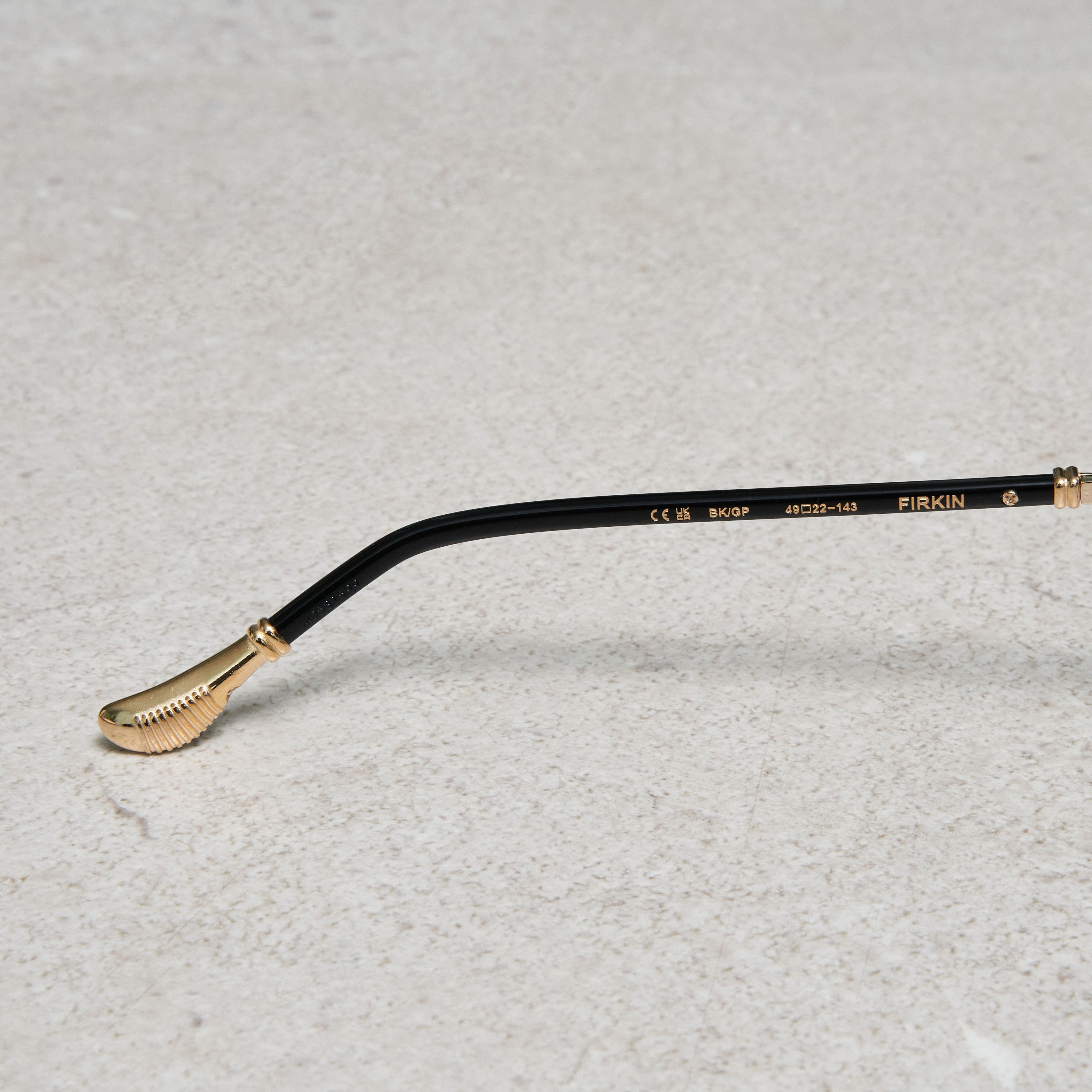 Chrome Hearts CHROME HEARTS FIRKIN BLACK/GOLD PLATED Size ONE SIZE - 8 Thumbnail