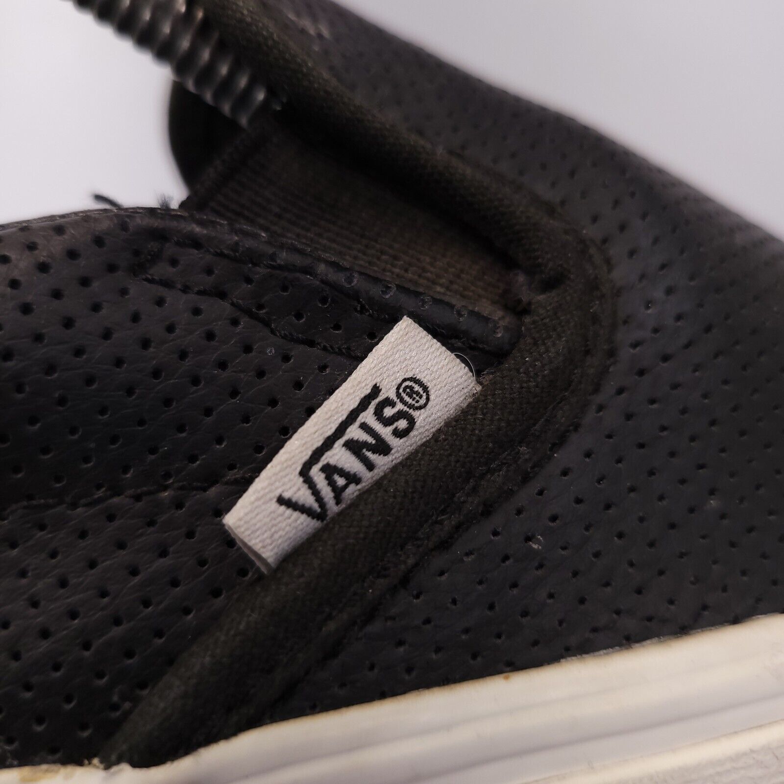 Vans Vans Off the Wall Shoe Womens Size 8.5 Mens 7 TB4R Black Size US 8.5 / IT 38.5 - 8 Thumbnail
