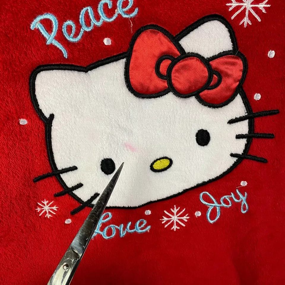 Other Hello Kitty Pajama Top Women's 3X Sleepwear Pullover Fleece Size ONE SIZE - 2 Thumbnail