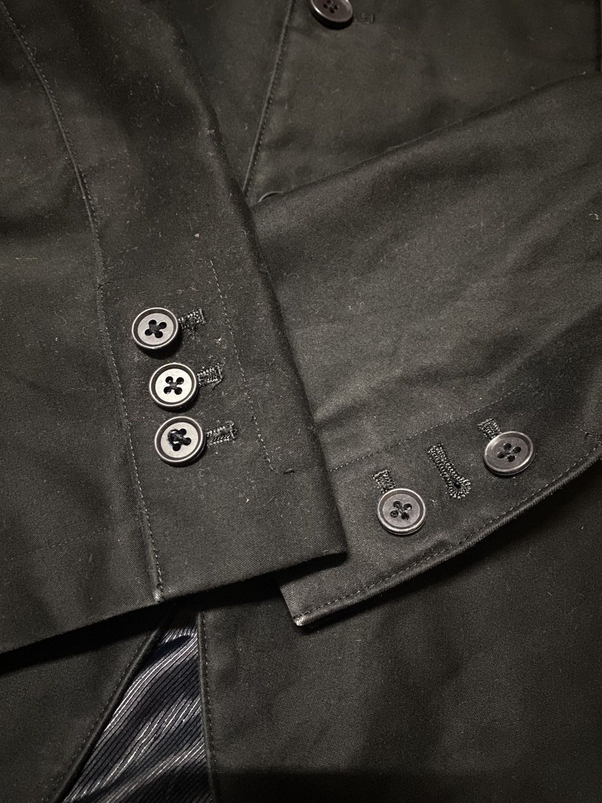 semanticdesign Semantic Design Black Tailored Blazer Japanese Smart Casual Size US M / EU 48-50 / 2 - 11 Thumbnail